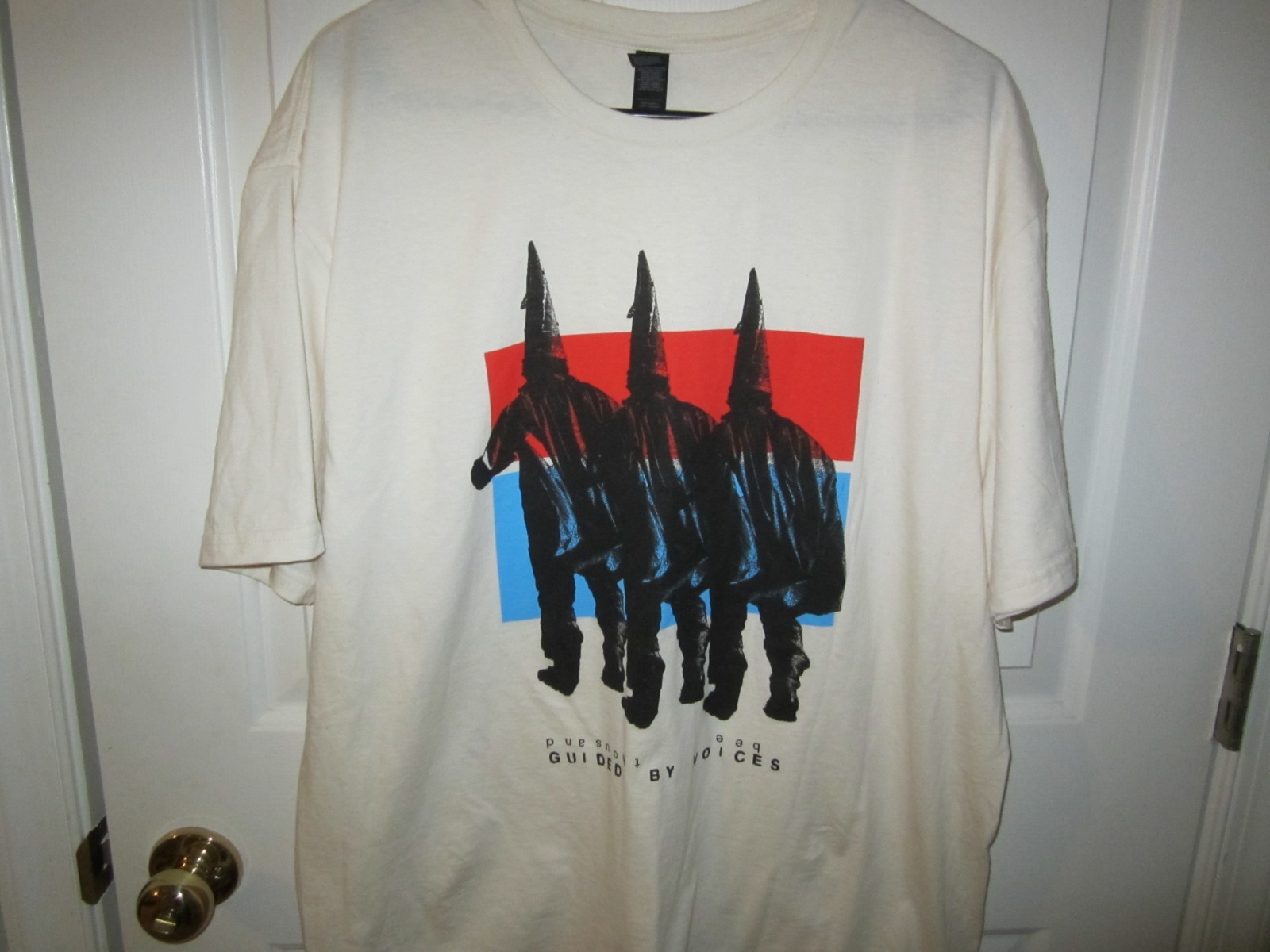 official GUIDED BY VOICES shirt Large B Thousand wizard GBV 1000 pavement pixies