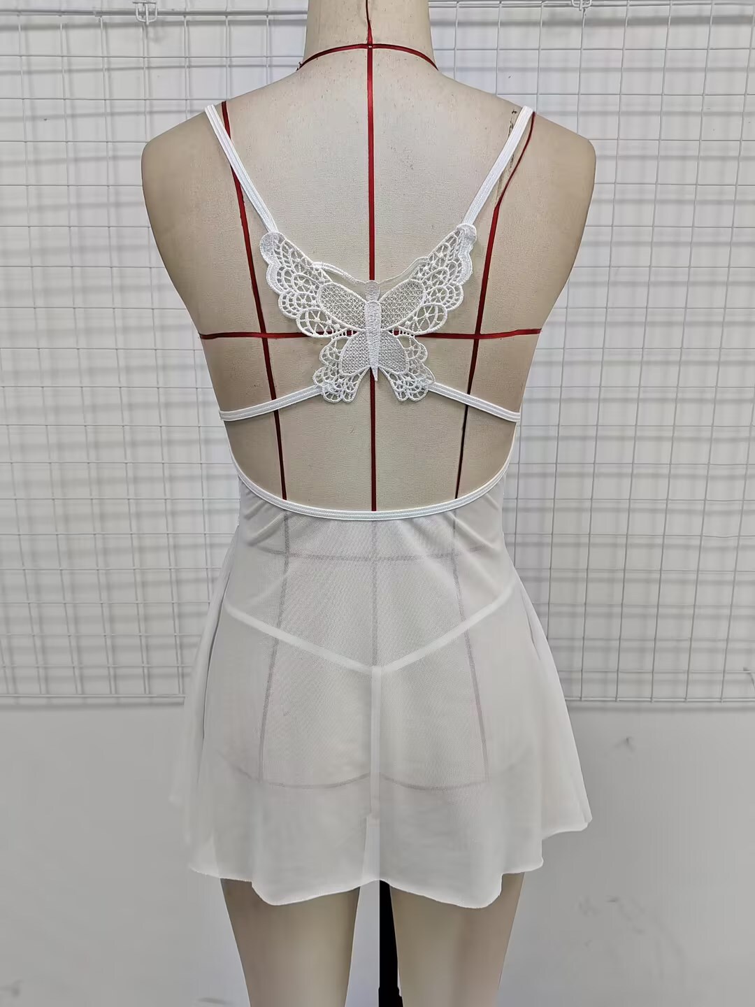 Plus Size Sexy-Lingerie-Lace-Women’s-G-string-Underwear-Babydoll-Nightwear-Dress