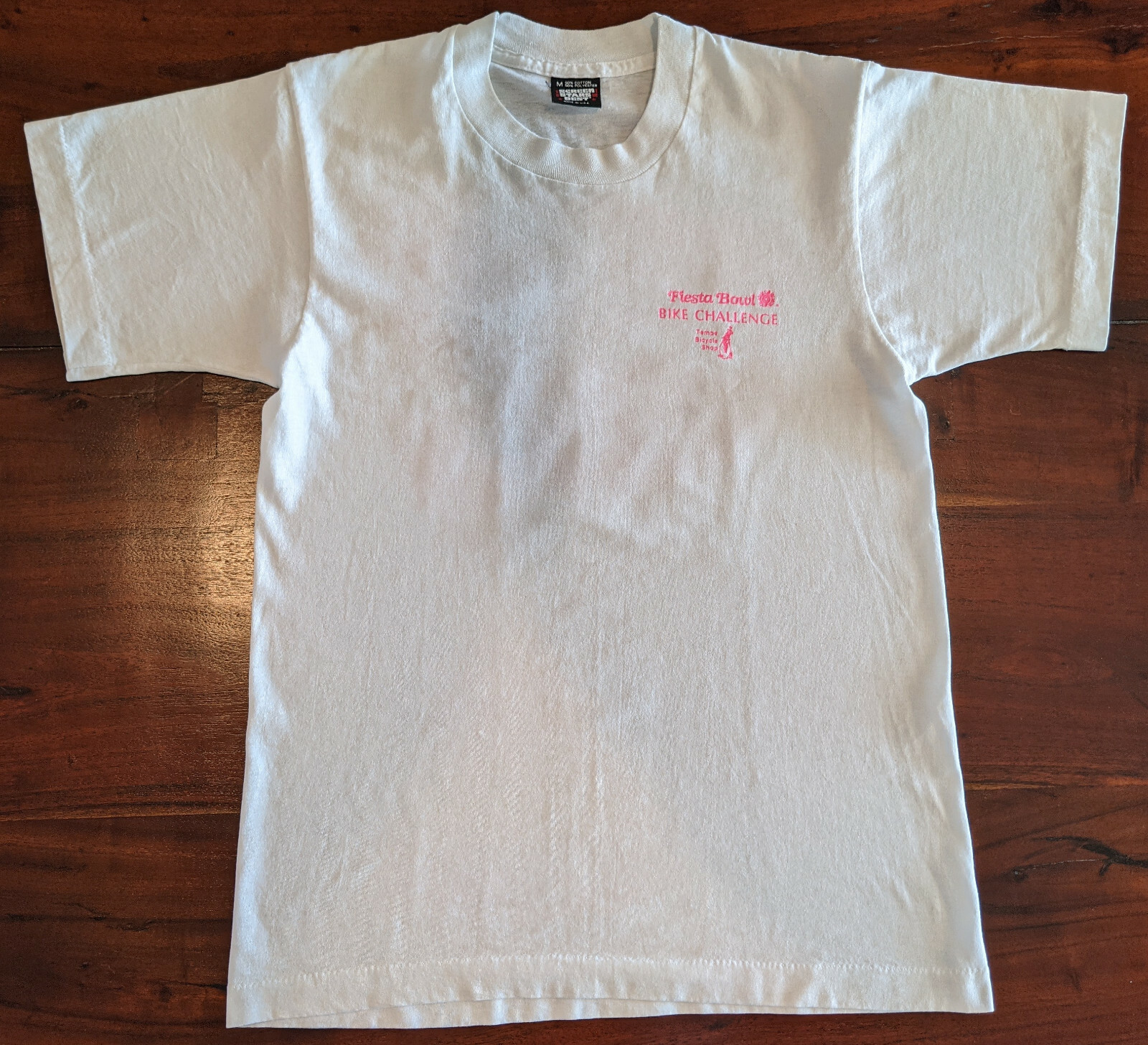 Vintage 80s / 90s Fiesta Bowl Bike Challenge T-Shirt Size M Single Stitch USA