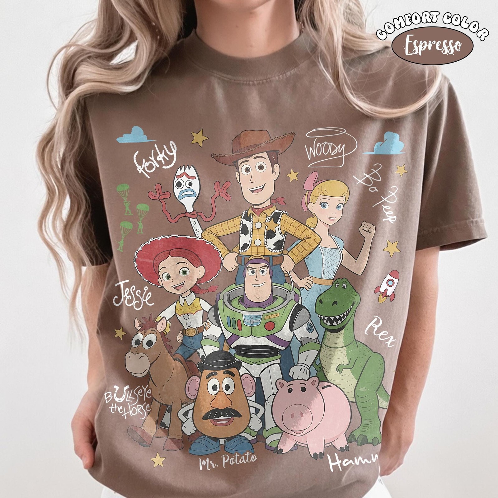 Retro Toy-Inspired Signature Graphic T-Shirt Family Vacation Tee