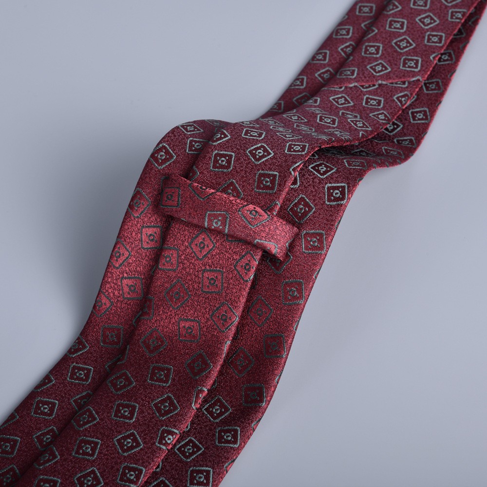 Classic Formal Business Men’s Tie 8cm Striped Jacquard Wedding Necktie with Box