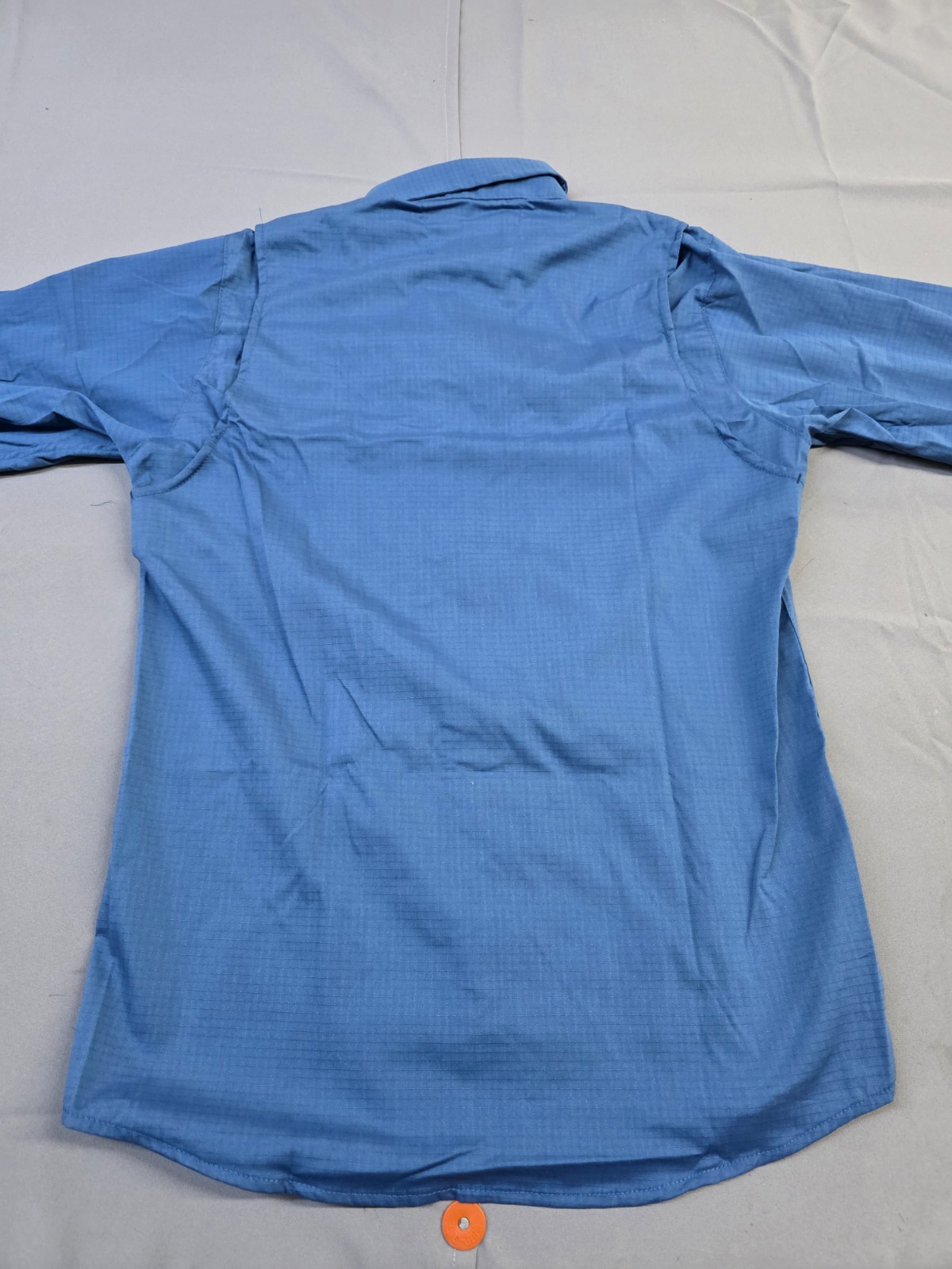 Carhartt Mens Long-Sleeve Button-Down Work Shirt, Blue