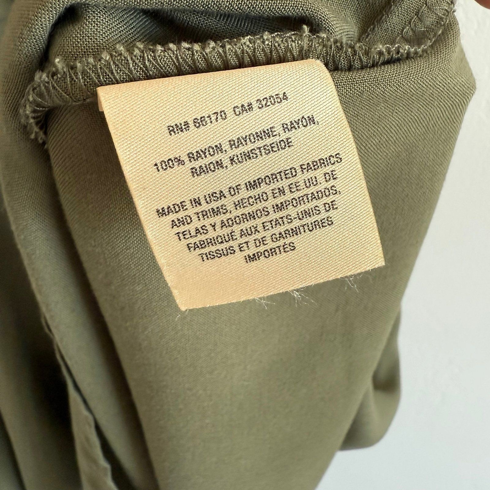 Maeve by Anthropologie Rayna Midi Wrap Dress in Green Size 8