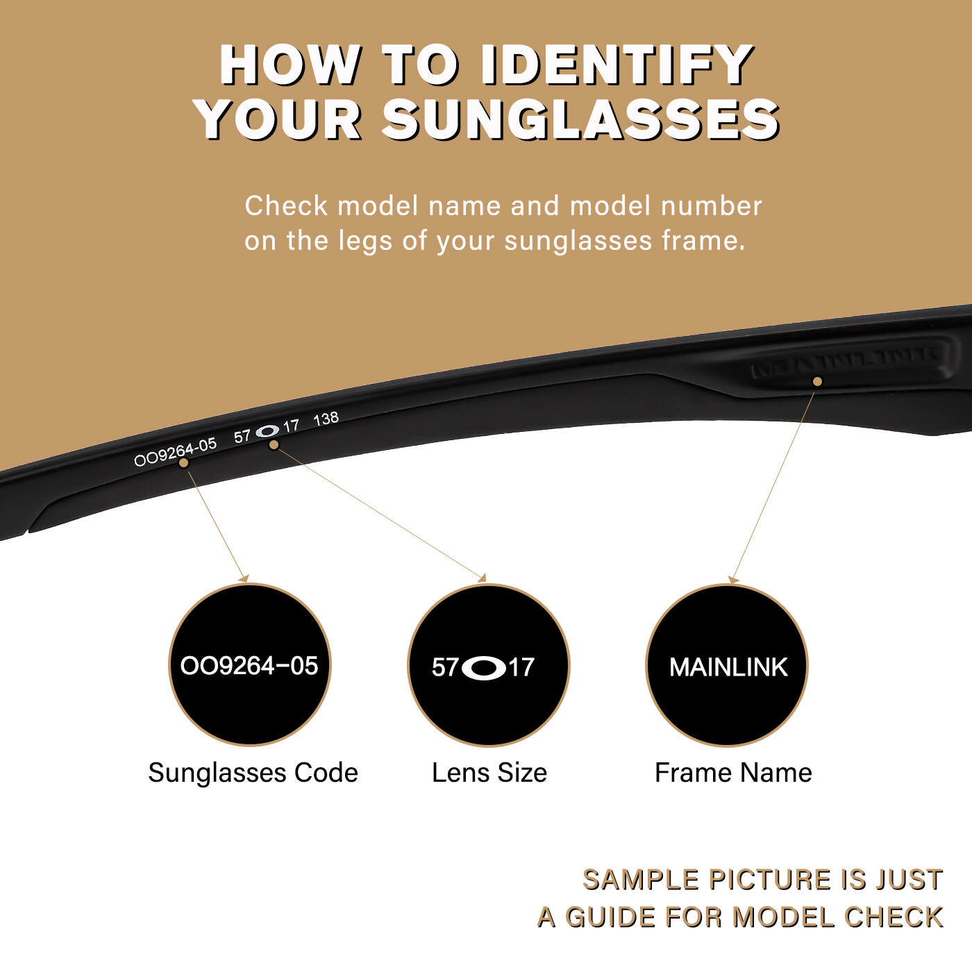 Anti-Scratch Polarized Replacement Lenses for Oakley Clifden OO9440 56mm Frame