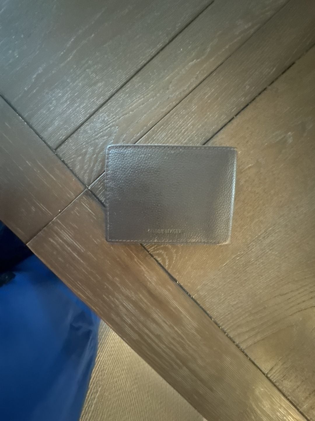George RFID Blocking Hipfold Wallet Genuine Leather