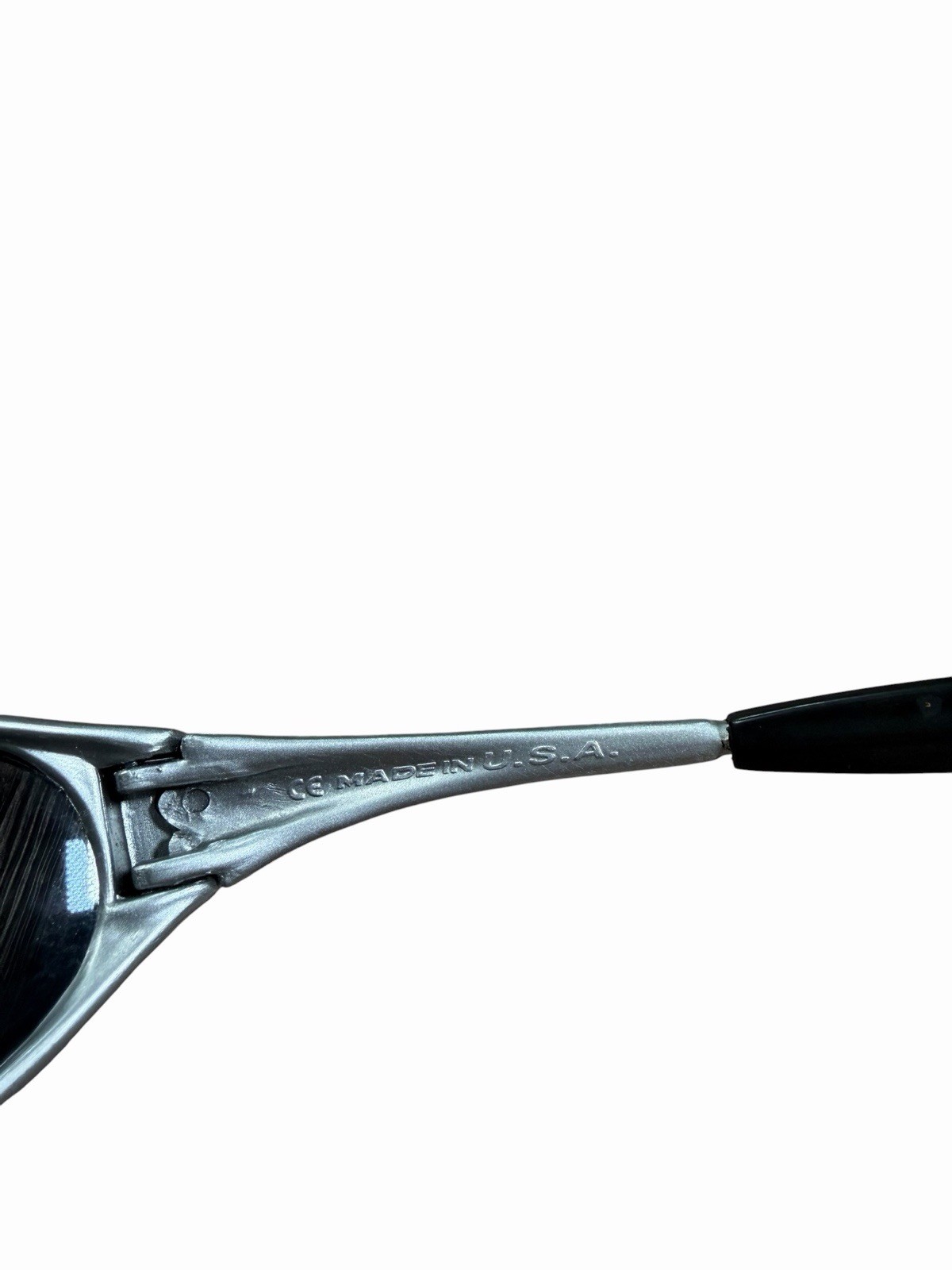 Oakley Eye Jacket Made in USA Silver Sunglasses