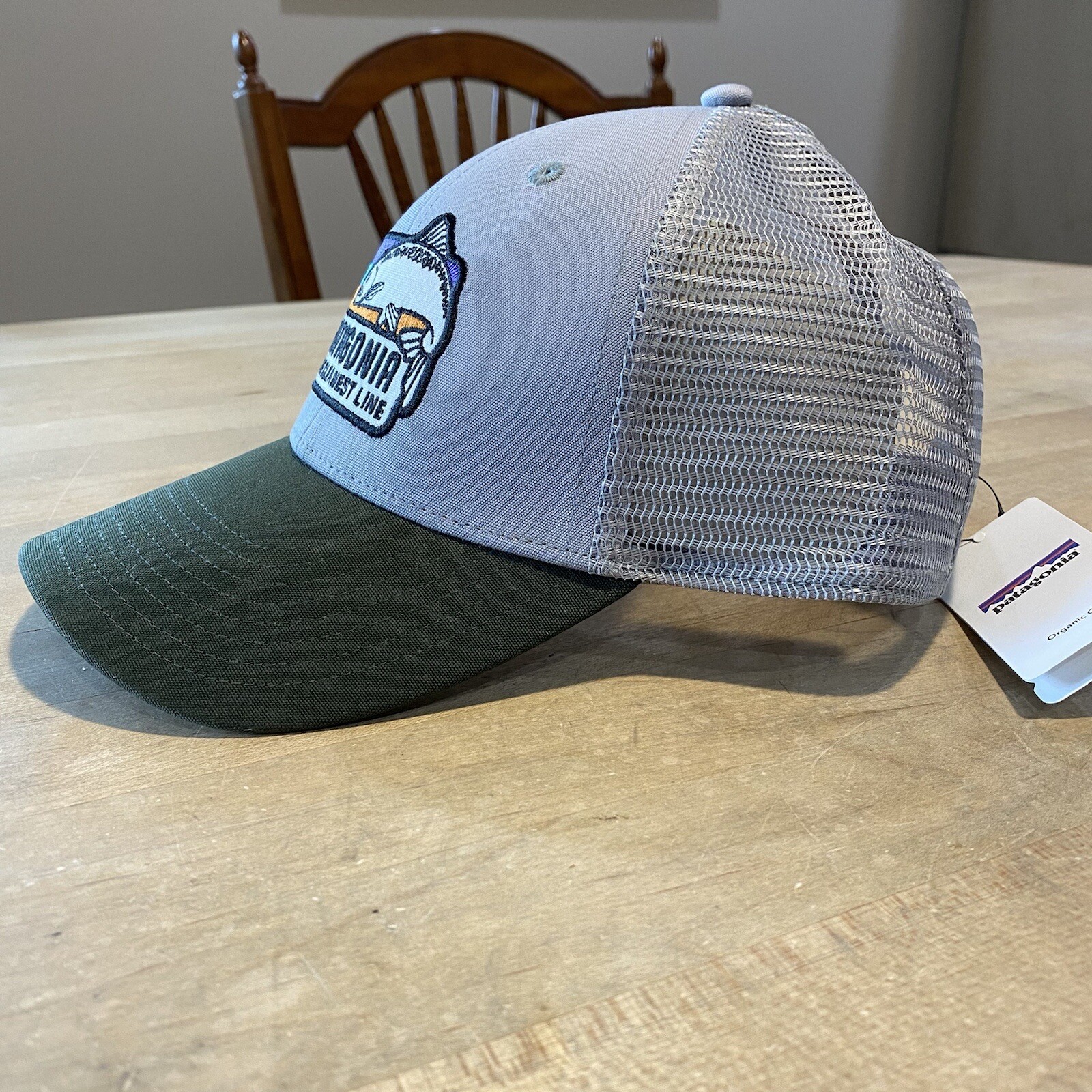 Patagonia The Cleanest Line Lopro Trucker Hat – New With Tags – Drifter Grey