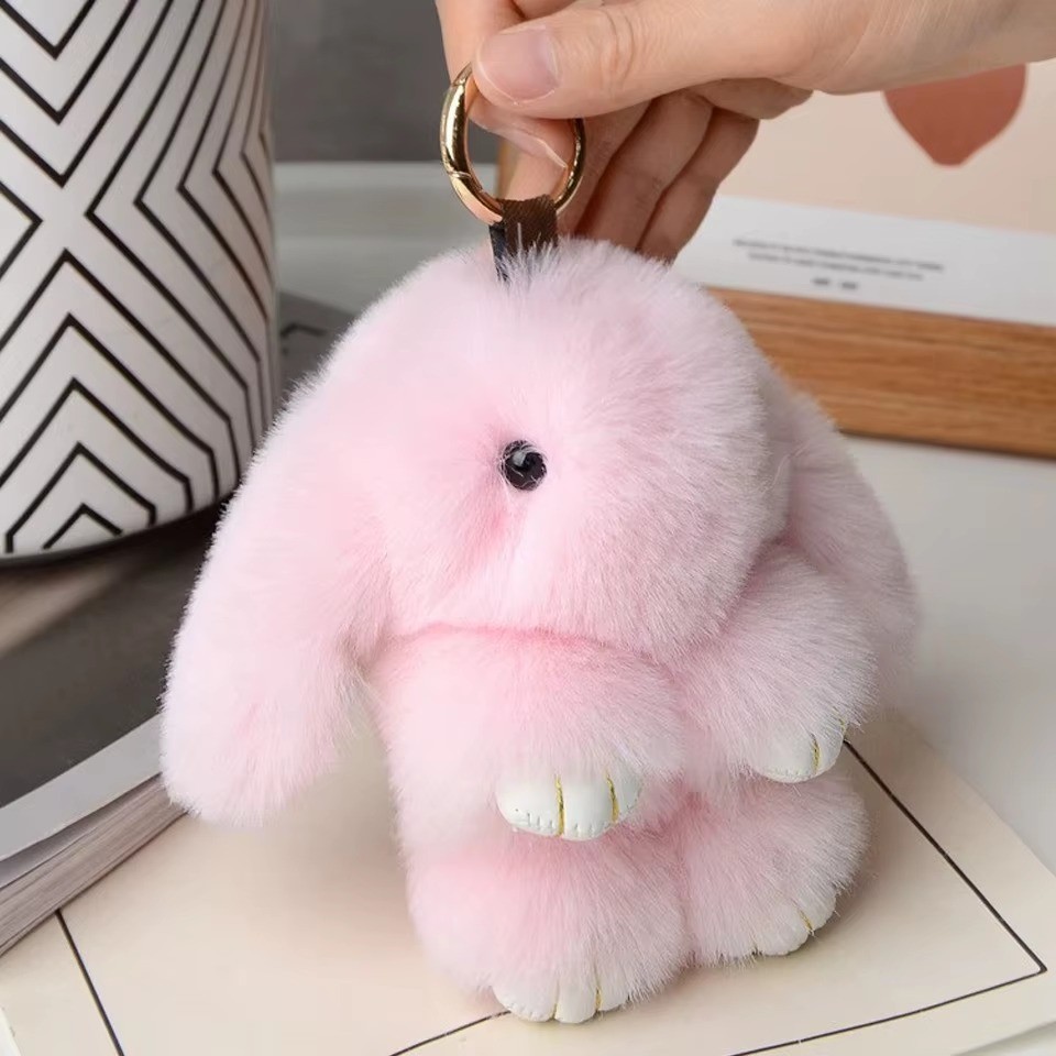 Bunny Lulu Keychain with Tin