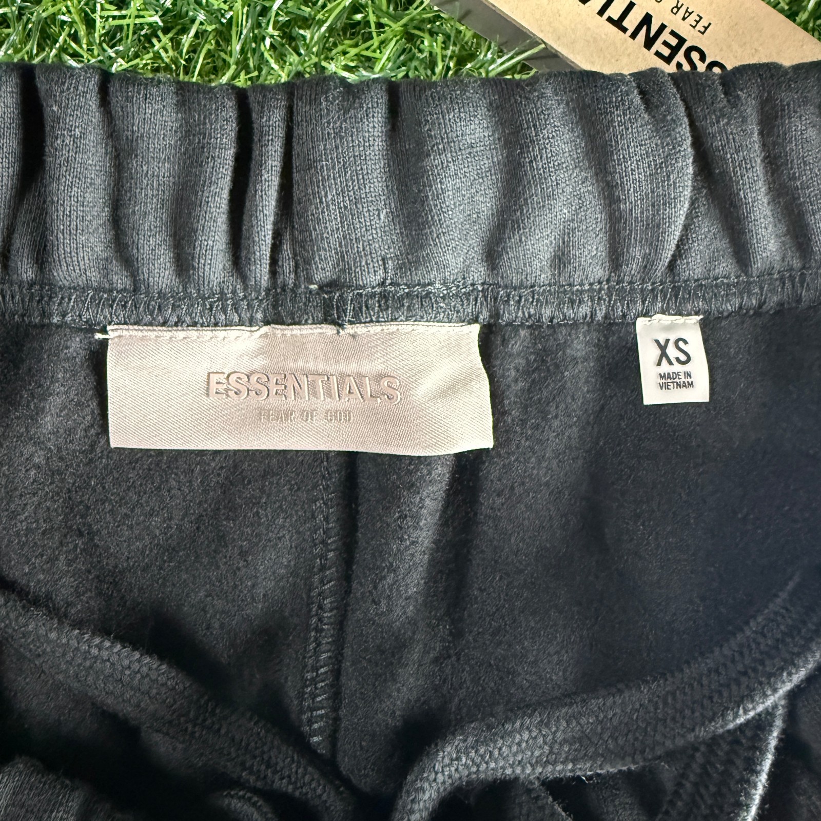 Fear of God Essentials SS22 Sweatpants Stretch Limo Black 100% Authentic XXS-XXL