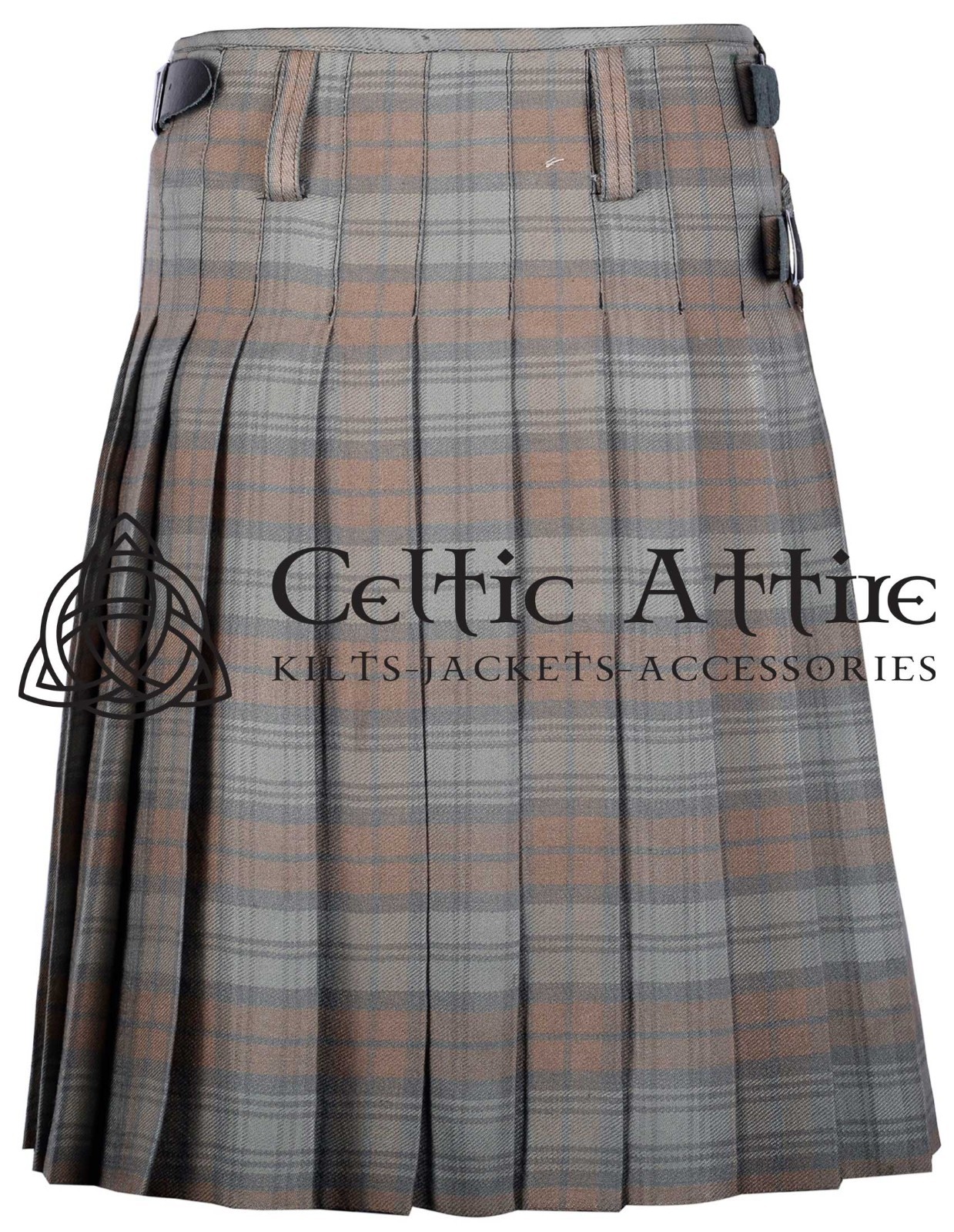 Black Watch Tartan Kilt – 8 Yards – Utility – Hybrid Kilts by Celtic Attire