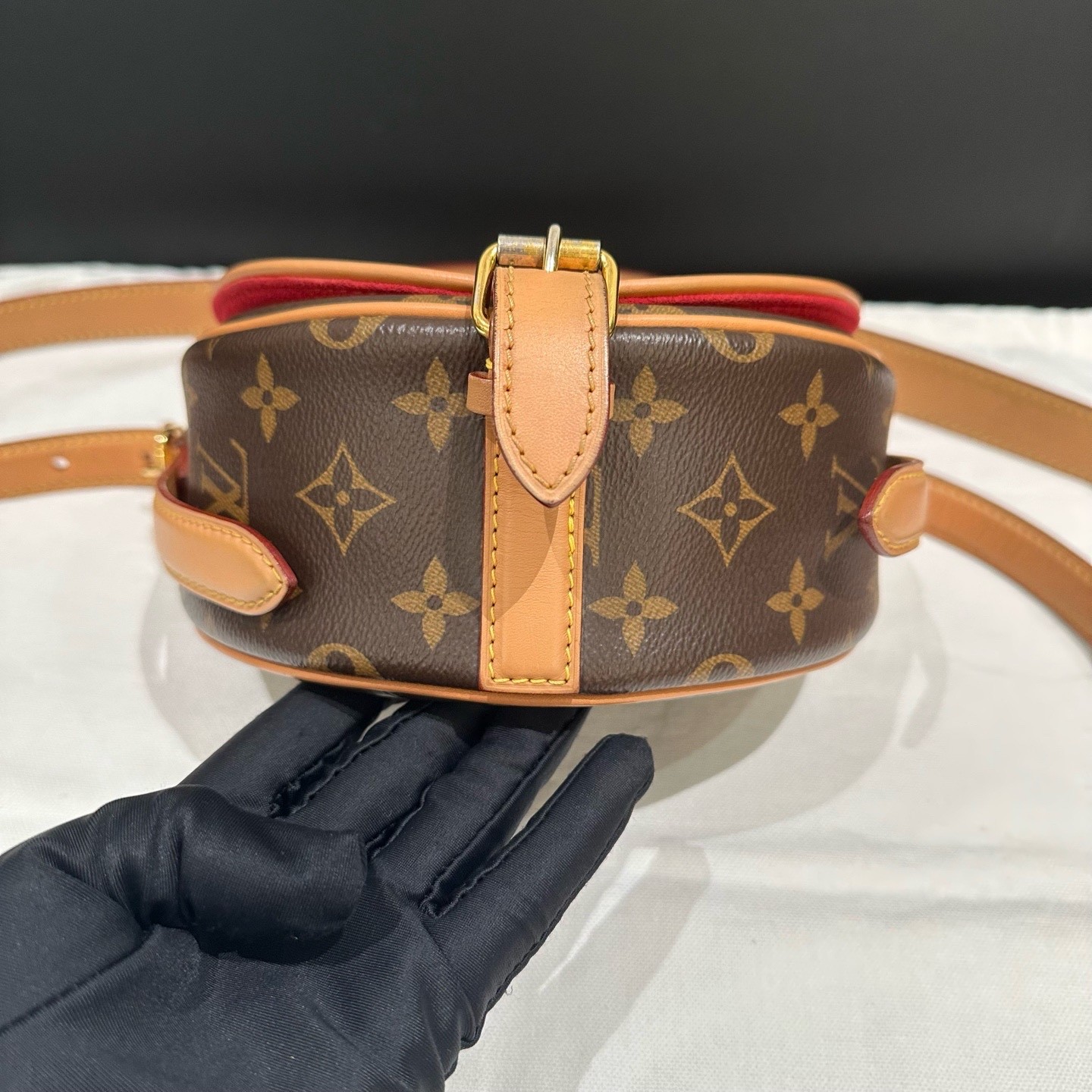 Louis Vuitton Pre-Owned Authentic Saddle Bag Brown Free Tracked Shipping
