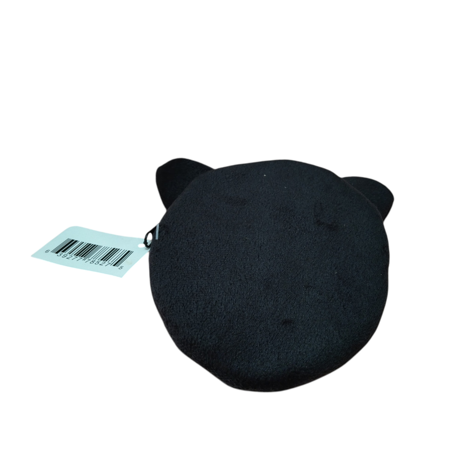 Bulldog Coin Purse Wallet Novelty Black Zip Closure Money Soft 4 x 5 Inches New