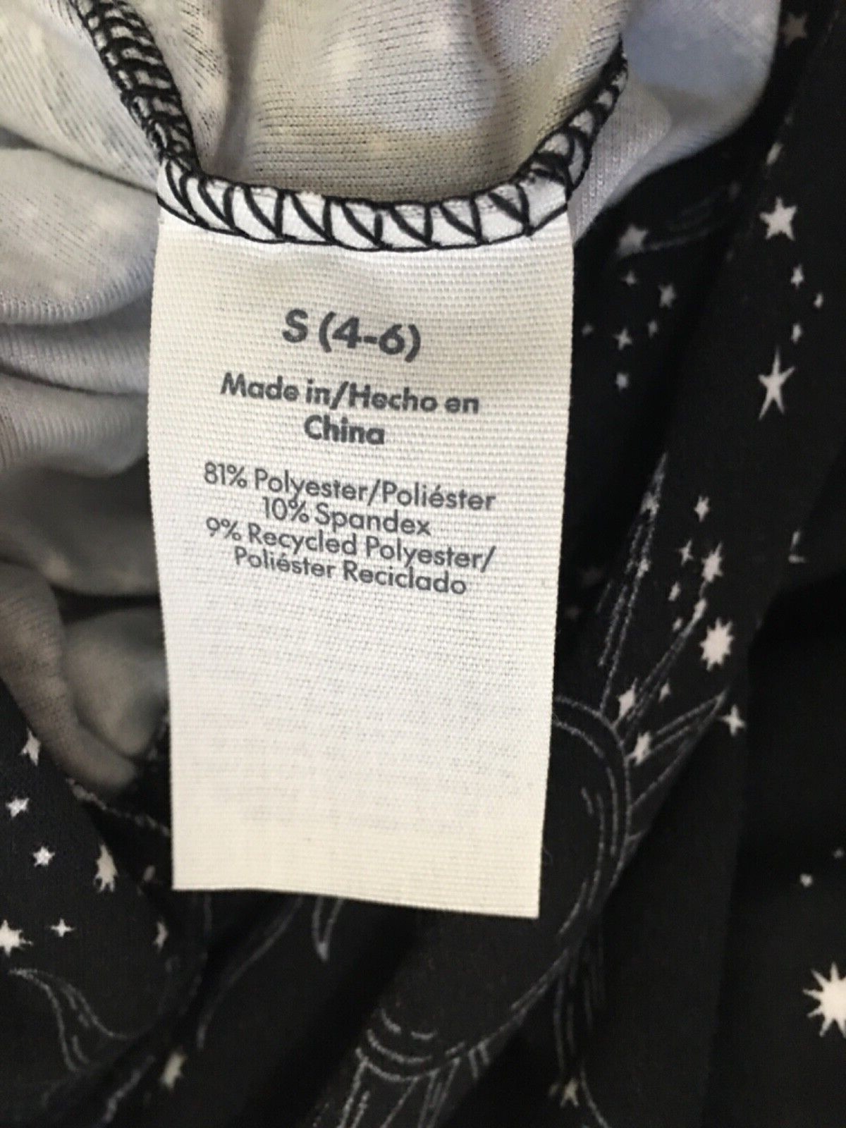 No Boundaries Black Moon and Stars Flare Pants Juniors Women Size Many sizes (F)