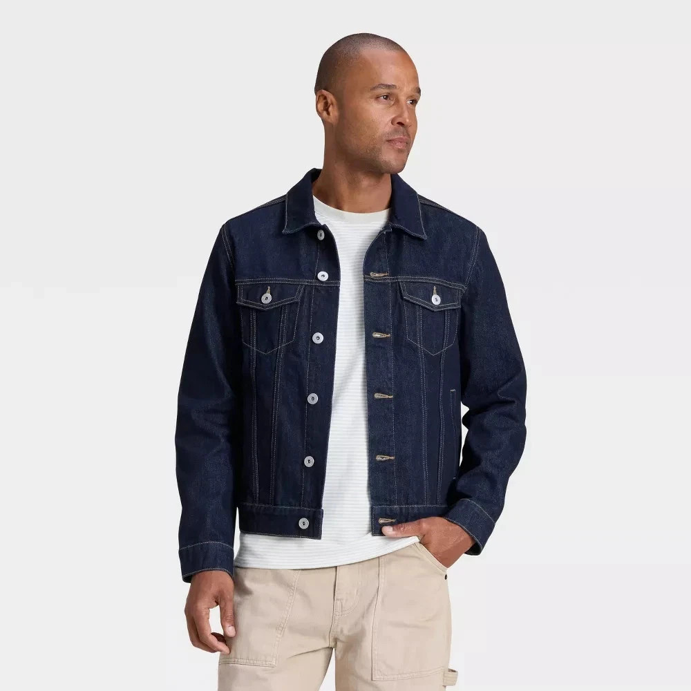 NWT Men’s Goodfellow Size Medium Trucker Jacket