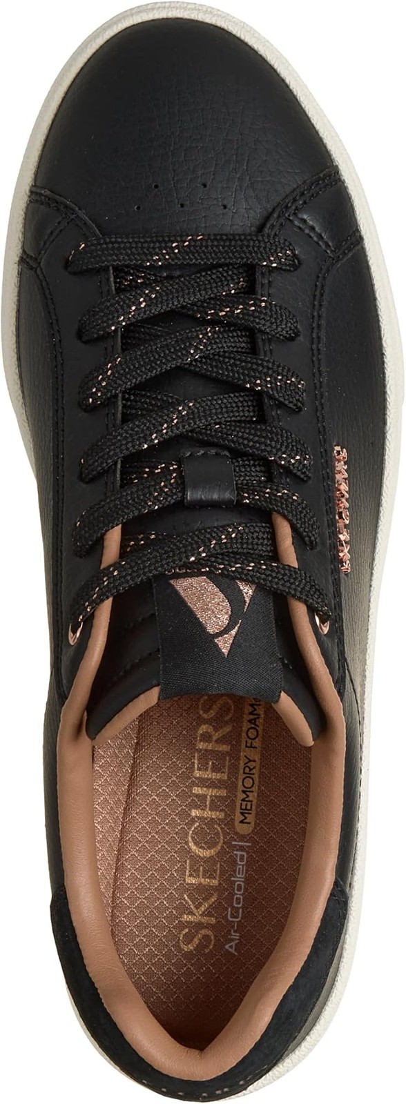 Skechers Womens Belmont – Black – 9