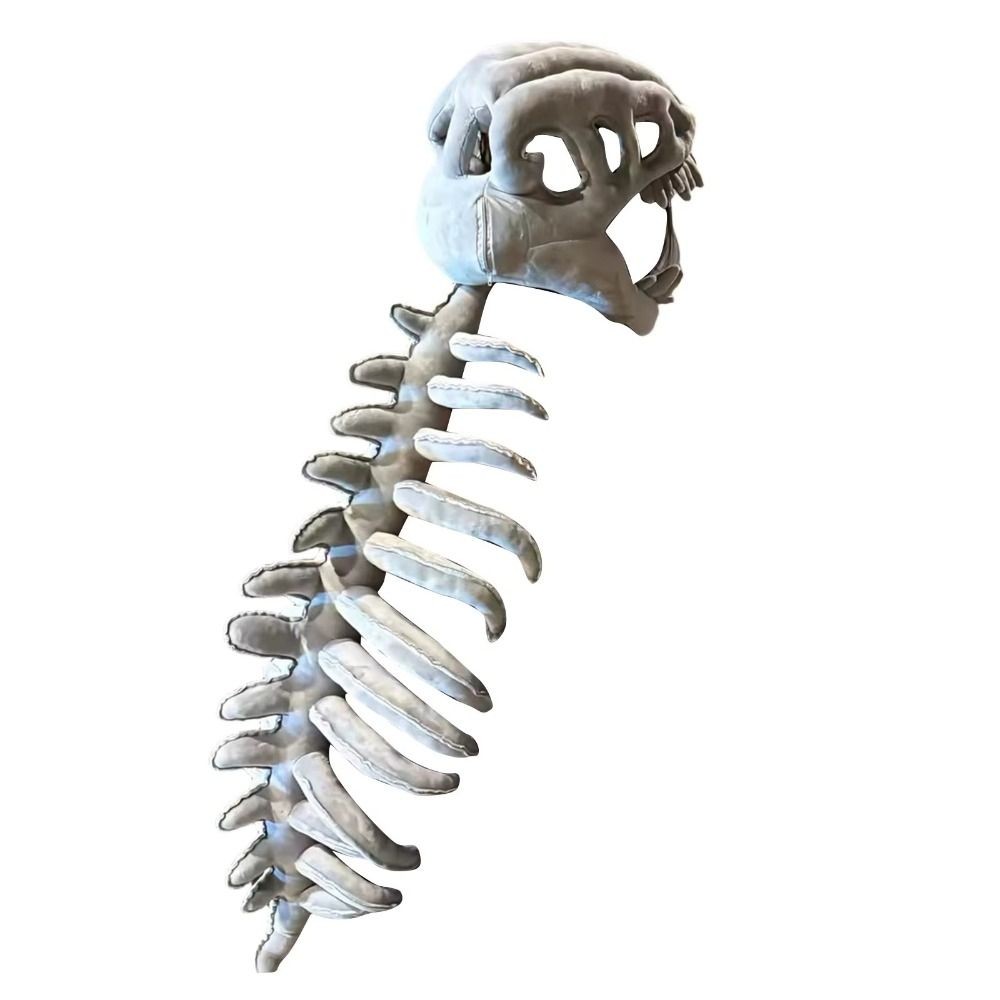 Funny Dinosaur Skeleton Plush Toys for Sleeping Cushion Creative Cosplay Props