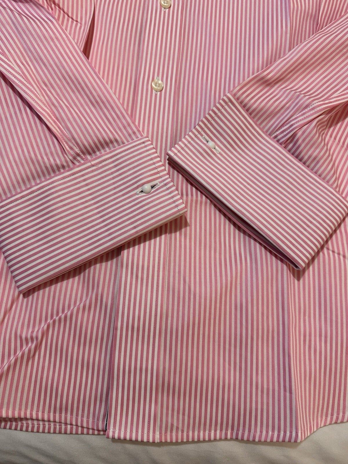 NWOTs Business to Business Men’s Dress Shirt 45-17 3/4-36/37 Long Sleeve Striped