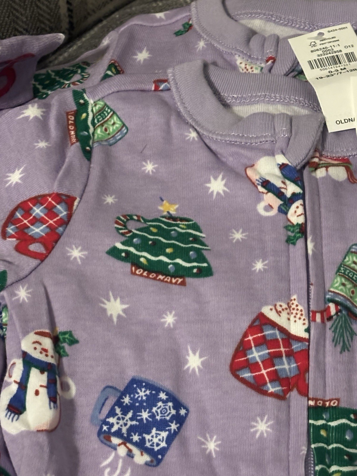 NWT Old Navy 0-3 Mos Twin Baby Twins Outfits Christmas New