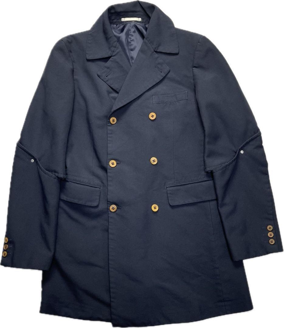 USED COMME DES GARCONS HOMME PLUS 16AW PEACE ARMOR SUIT POLYESTER SHRINK COAT