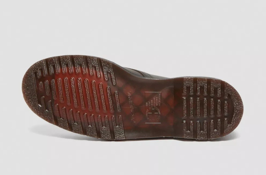 Dr. Martens 2046 Crazy Horse Dark Brown Leather Shoes Oxford UK 4 Women 6 Men 5