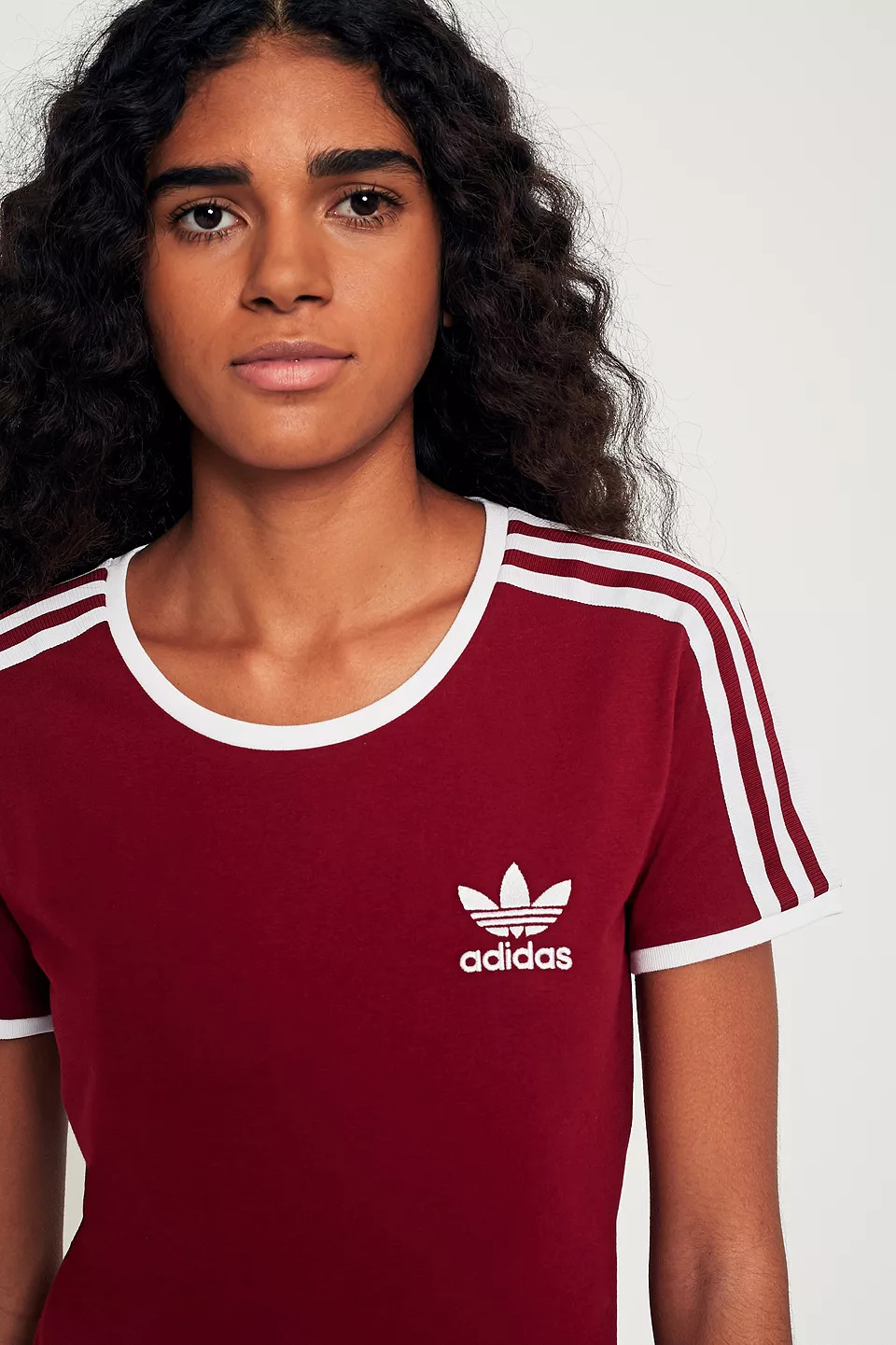 Adidas Originals Women’s 3-Stripes Tee Black Short Sleeves T-Shirt CY4752