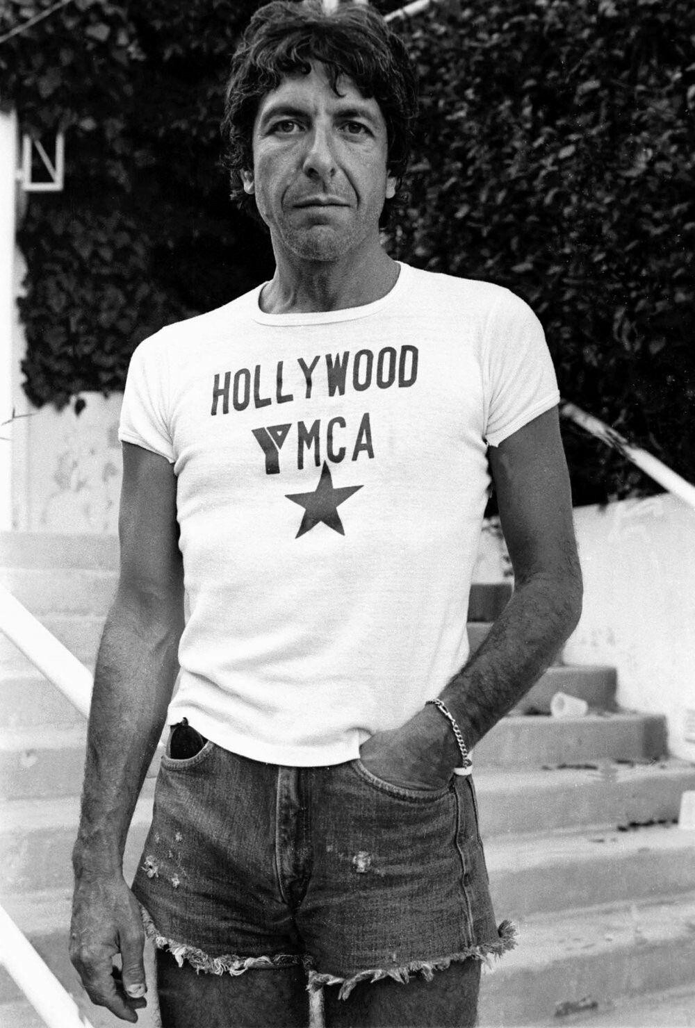 Leonard Cohen “Hollywood YMCA” T Shirt, MOVIE CULT FILM Unisex Shirt