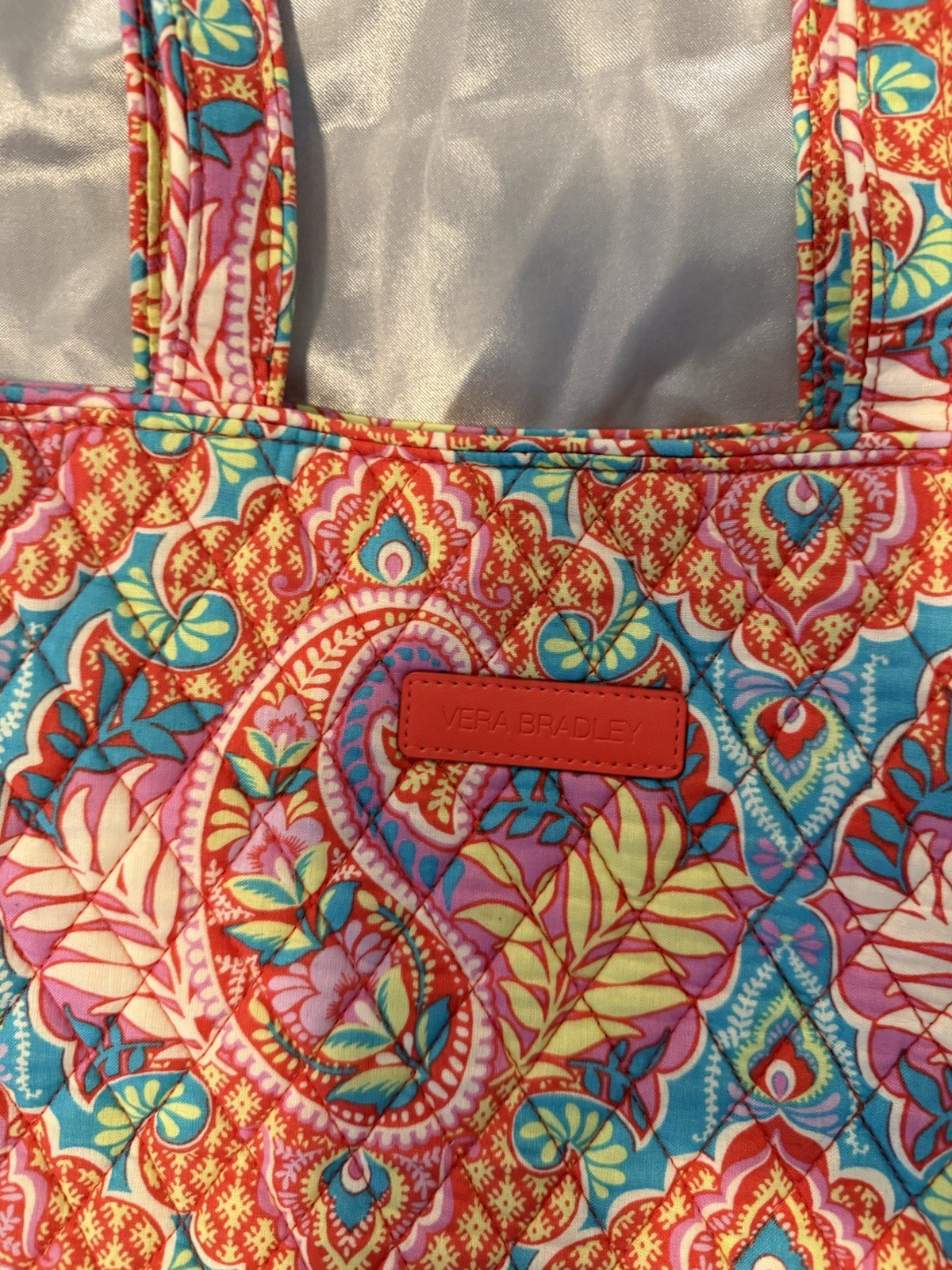 Vera Bradley Quilted Cotton Toe Bag
