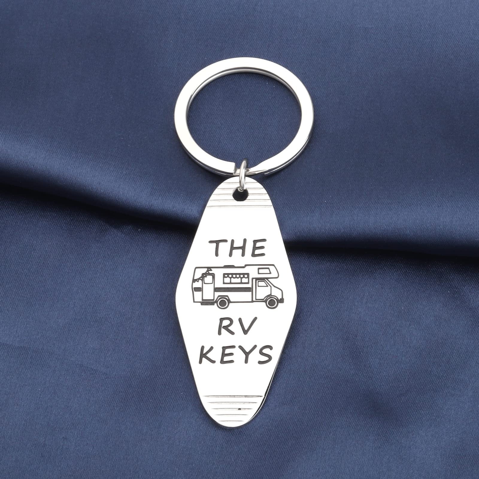 RV Keychain for Trailer & Camper Lovers – Adventure Gift for Motorhome Vacations