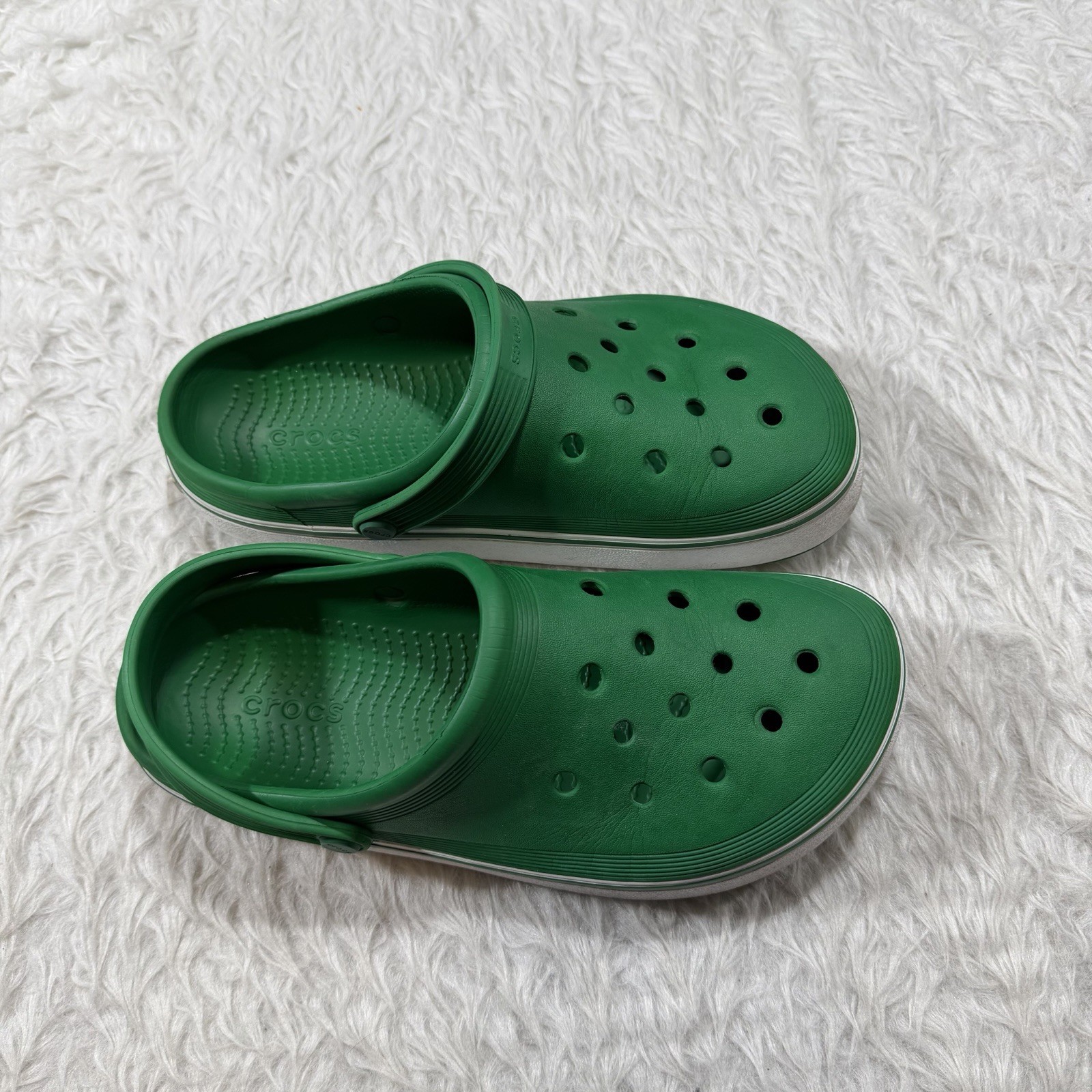 Crocs Unisex Bayaband Clogs Mens 9 Womens 10 Green