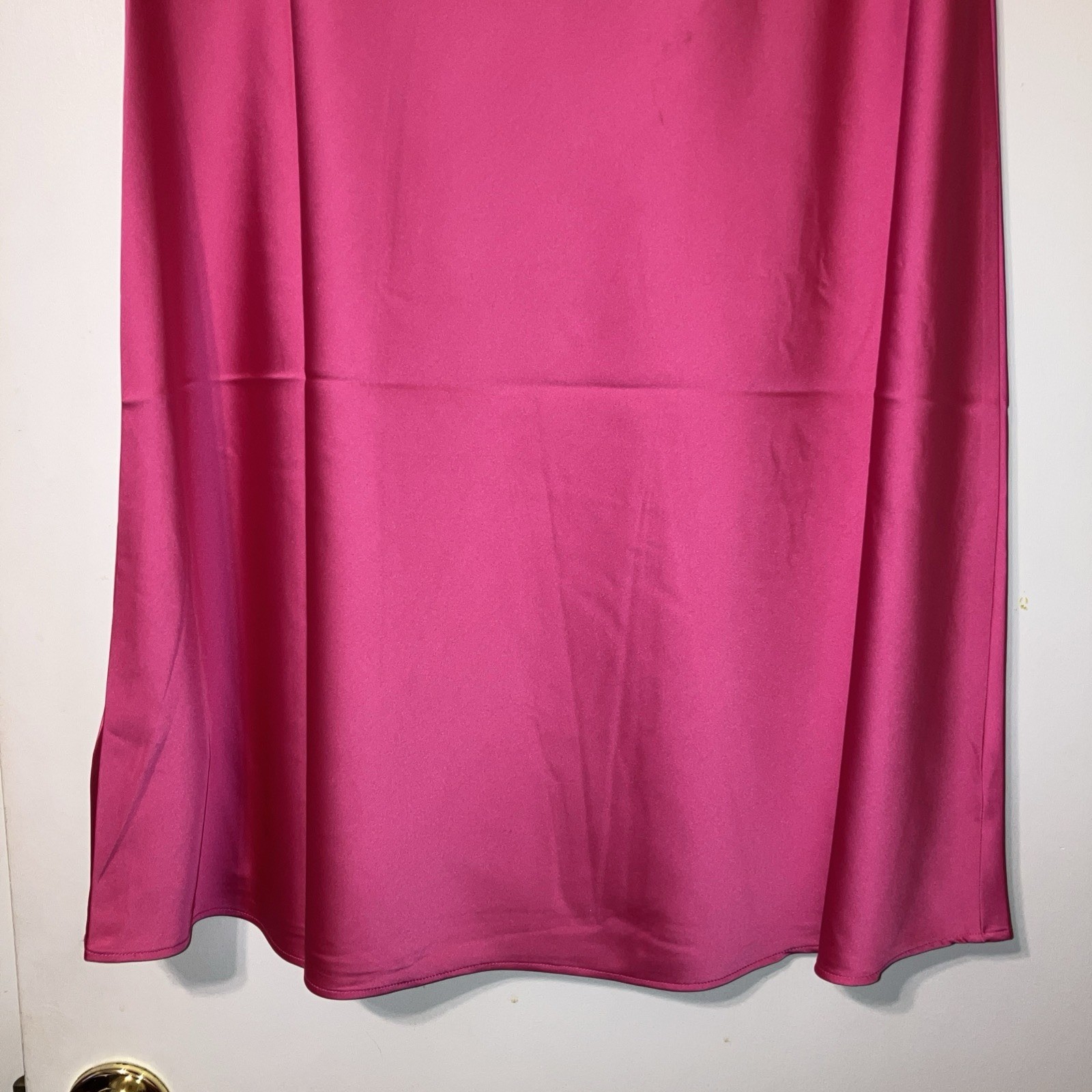 Women’s Maya Skirt, Size M, Hot Pink, 29 to 31 in, Elastic Waist, 30 in Length