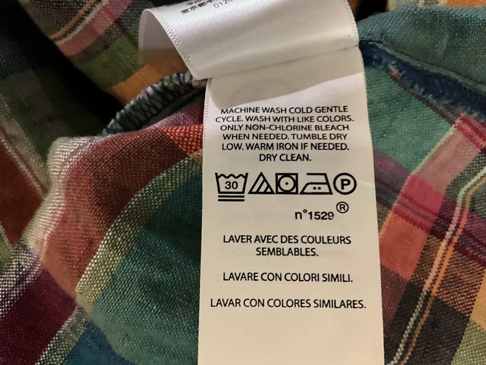 Polo Ralph Lauren Plaid Linen Sundress