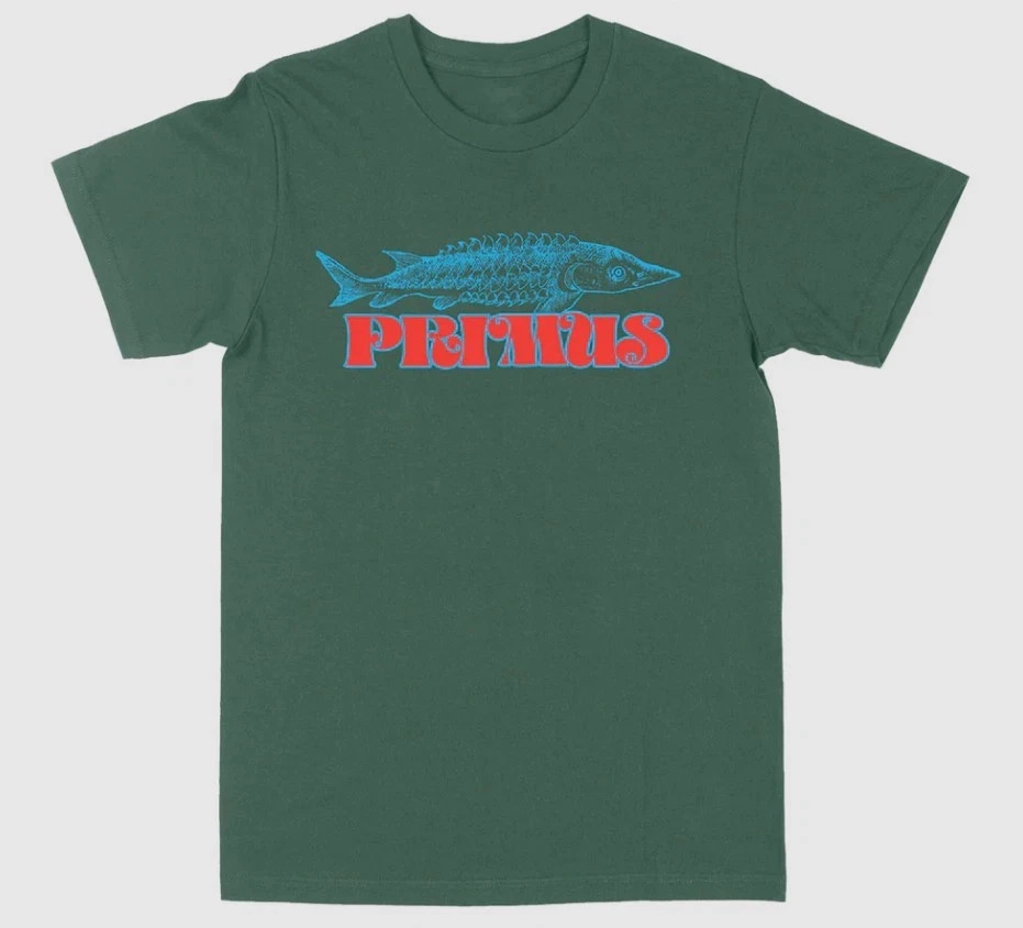Primus – Sturgeon T-Shirt Size S-5XL DTG Print