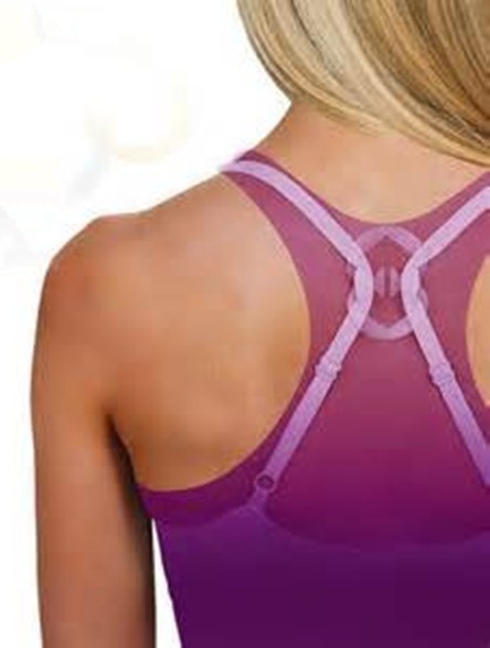 8 Piece Bra Strap Clips – Conceal Racer Back Straps Improves Support & Lift