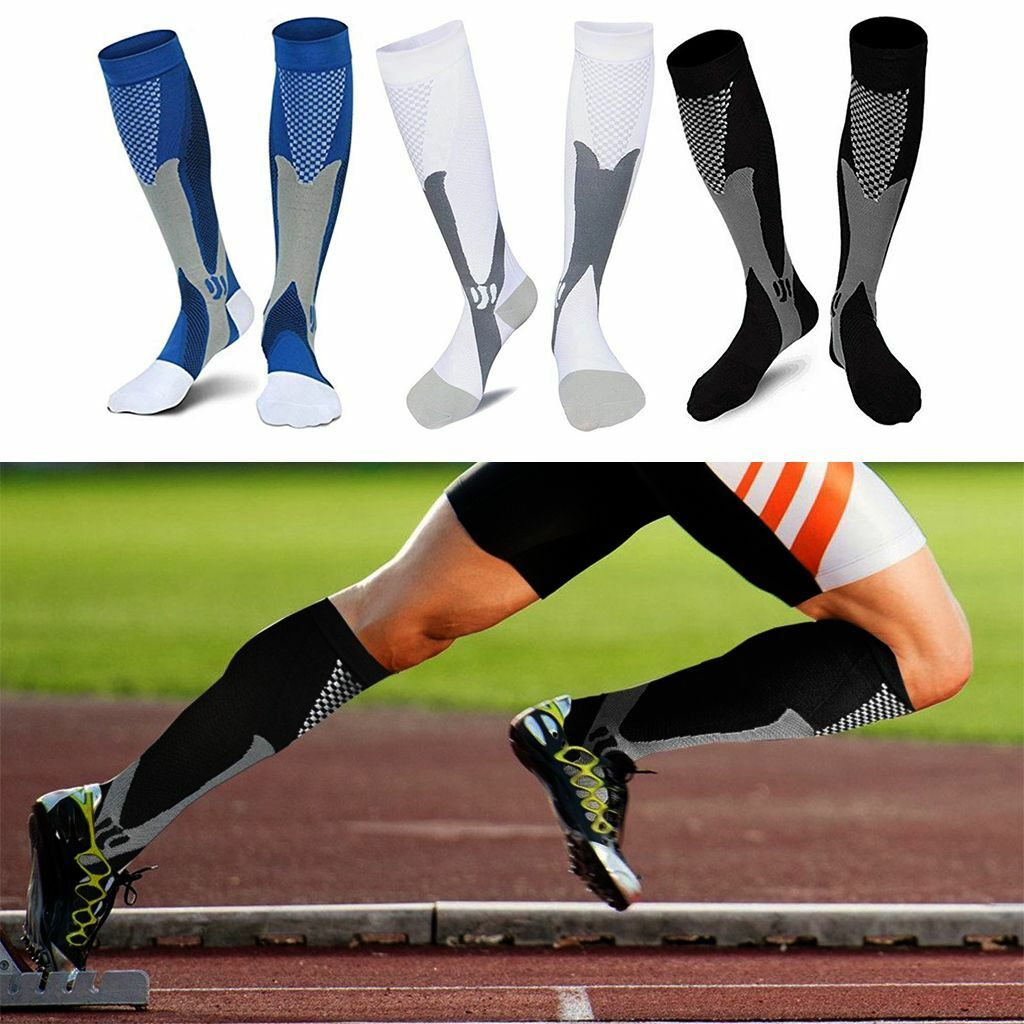 Compression Socks Stockings Womens Mens Knee High Medical 20-30 S/M-L/XL