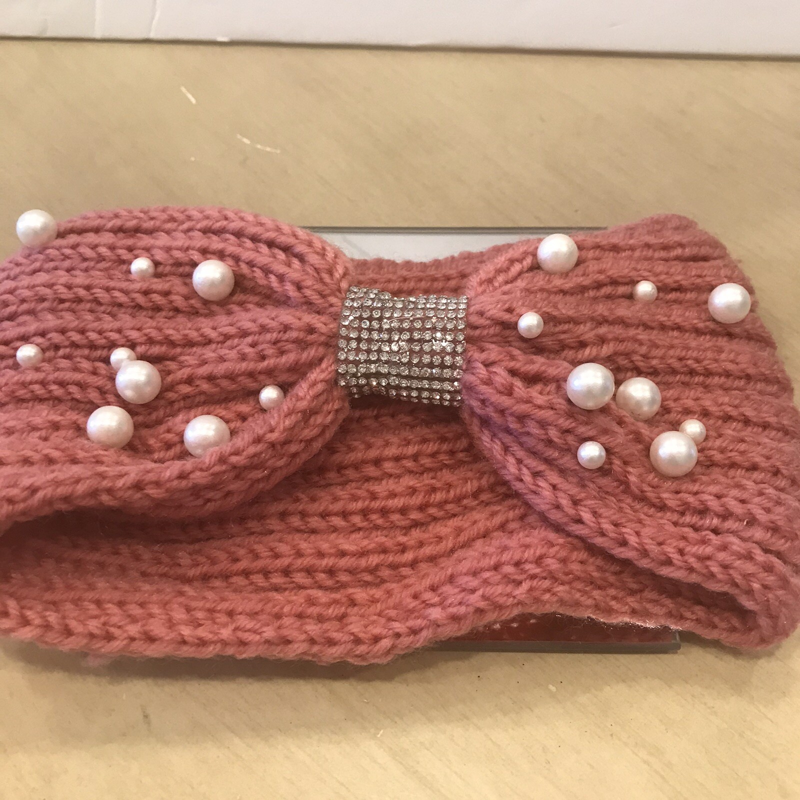 Winter Knitted Pearl Heardbond , very elegant two times $13