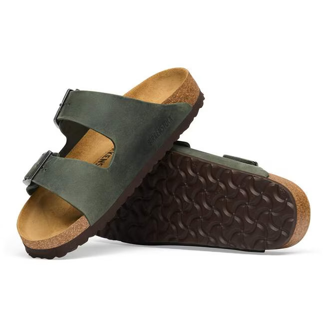 NWT-Birkenstock Arizona Oiled Leather Sandals-(ALL SIZE-COLOR)