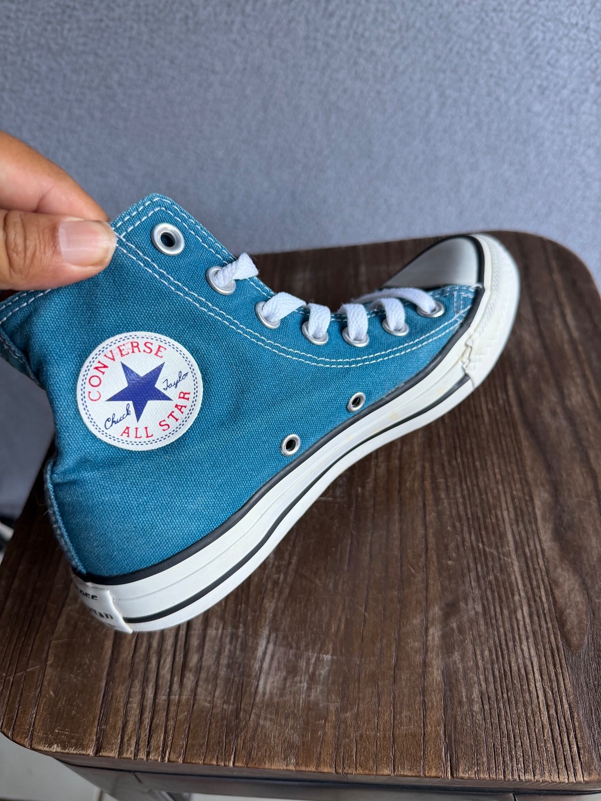 Converse Chuck Taylor All Star High Top Canvas Sneaker Men 4 Women 6 Turquoise