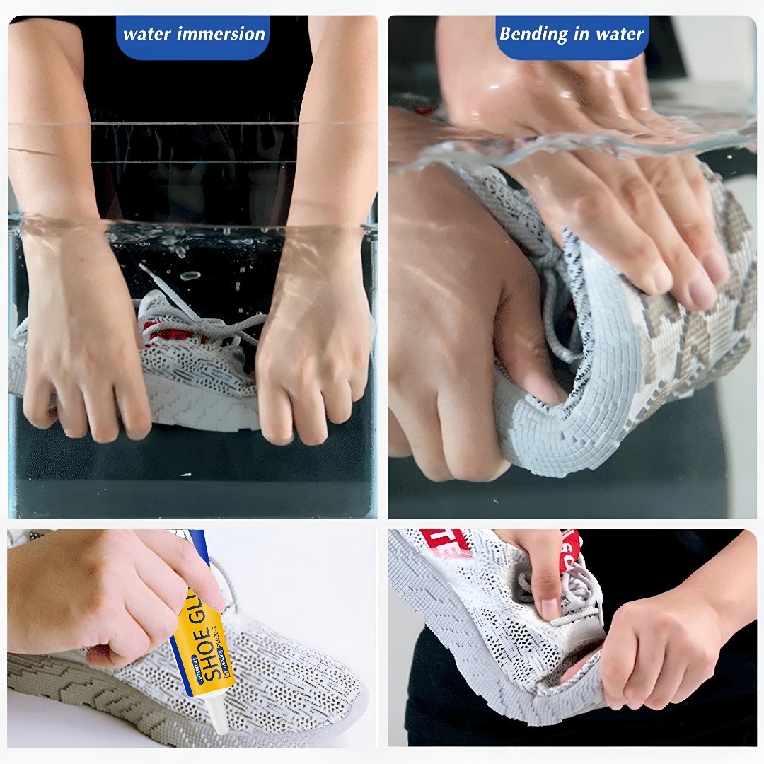 Shoe-Fix Glue: Pro Grade Shoe Repair Glue Adhesive for Boots, Heels, Soles, More