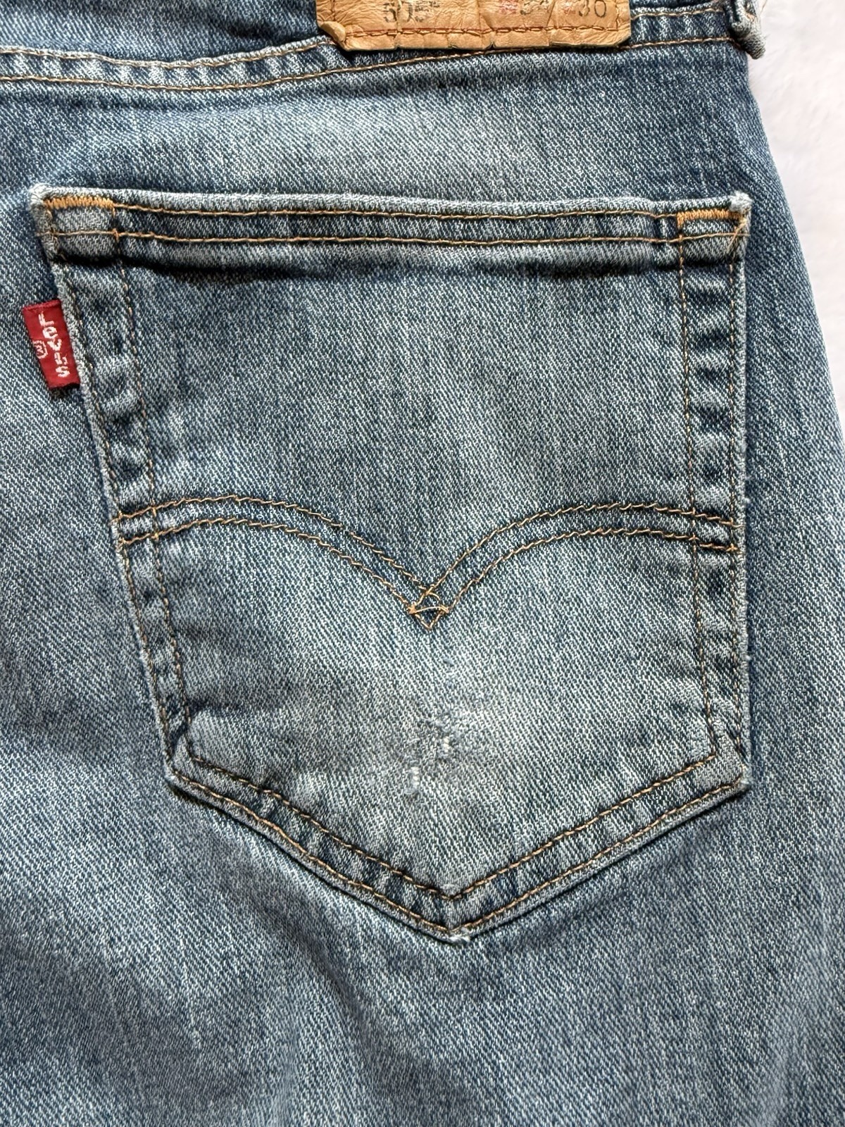 Levi’s 505 Men’s Jeans 34×30 Blue, Regular Fit, Straight Leg