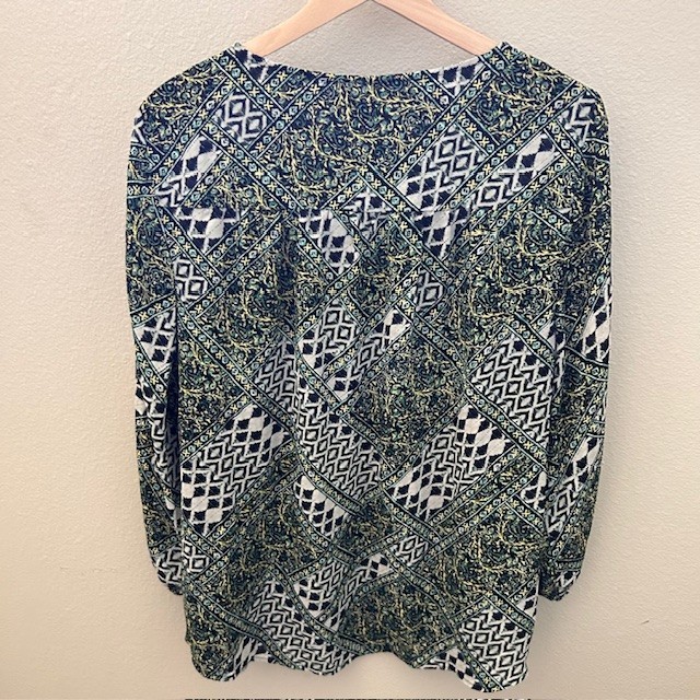 New Directions Boho Blouse Size XL