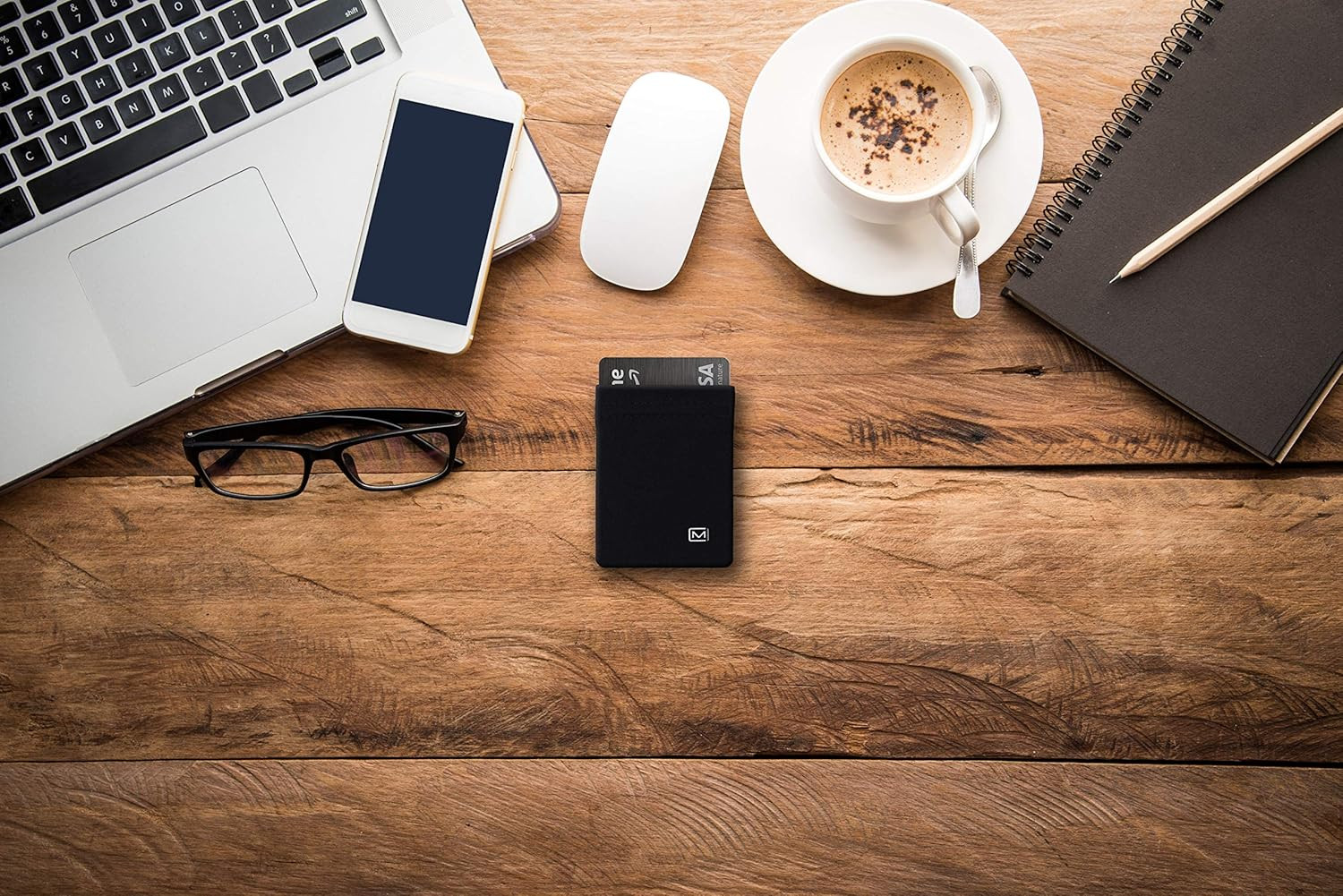 Modern Carry Ultra Thin Wallet for Men & Women, Single Pocket or 2 Slot Options,