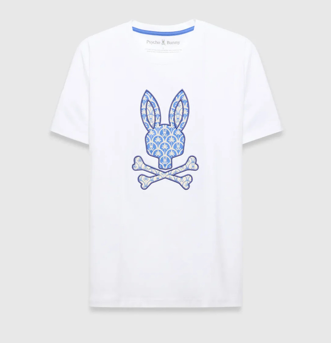 *NEW* Men Psycho Bunny Brad Graphic Tee WHITE (MT0200274 100) 👍