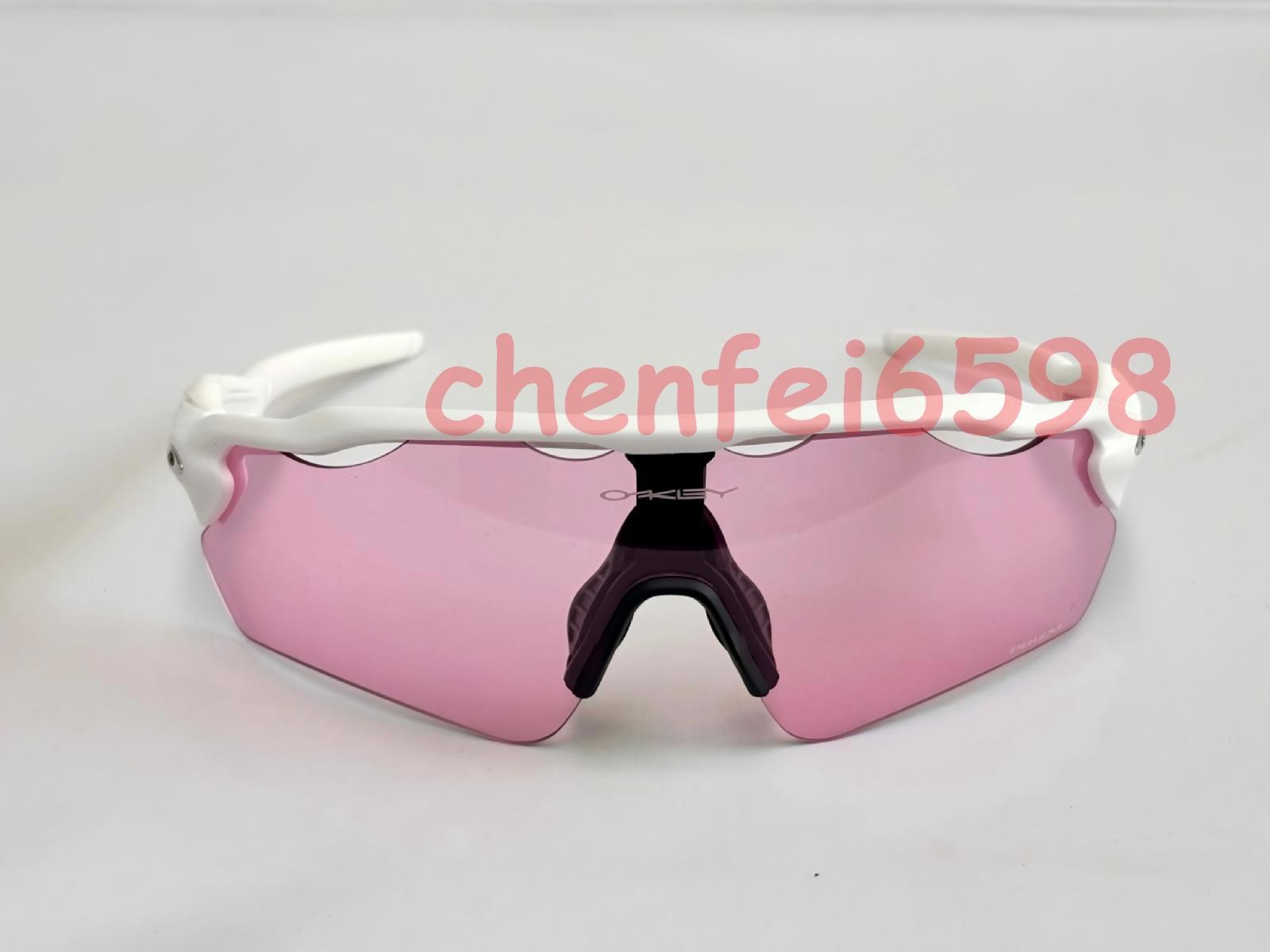 Oakley Radar EV Patn OO9208 Sunglasses white Frame Foot Pink Polarization