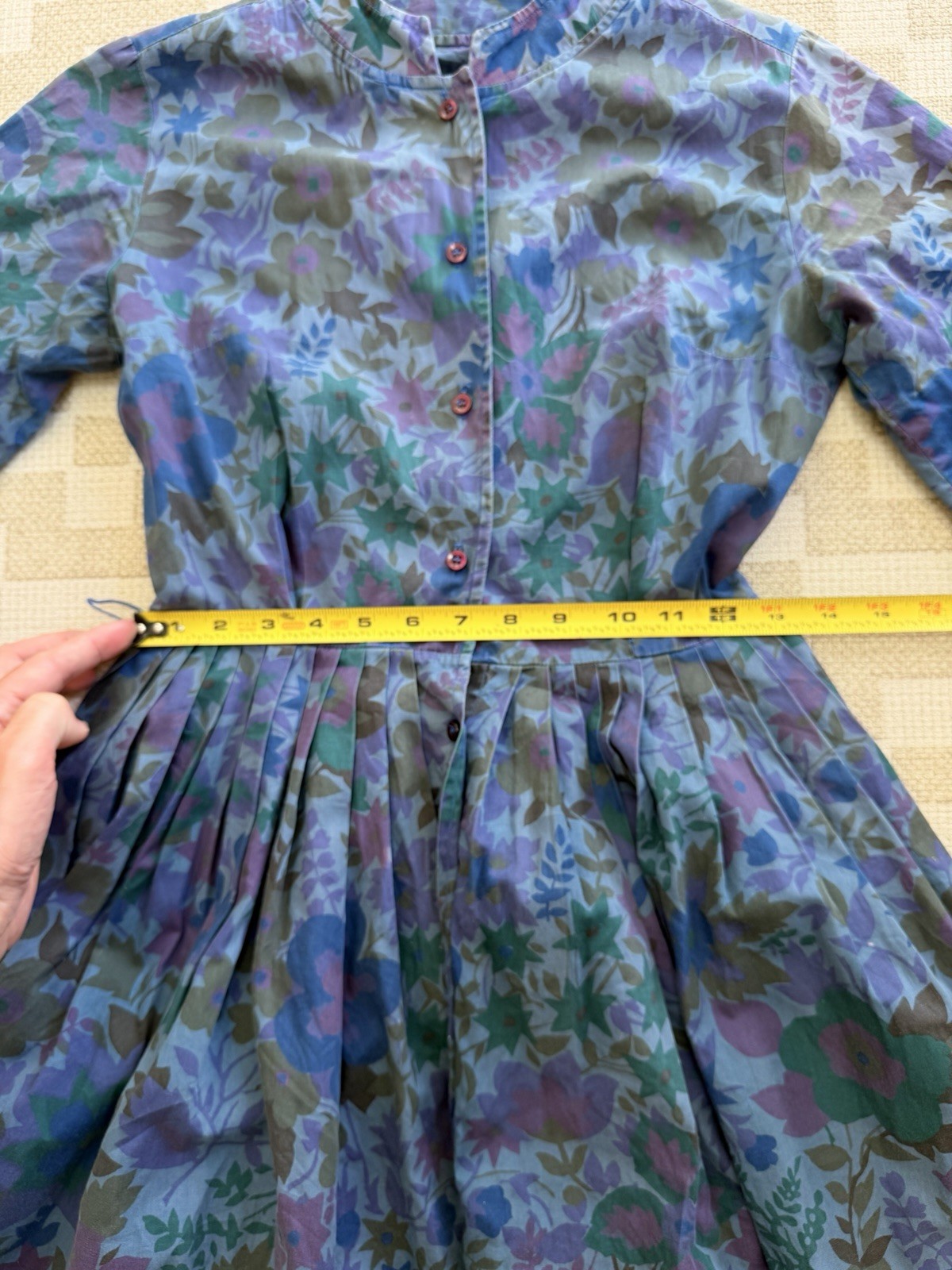 Vintage 50s 60s Countrywise Macshore Classics Dress XS Small 9/10 Cottagecore