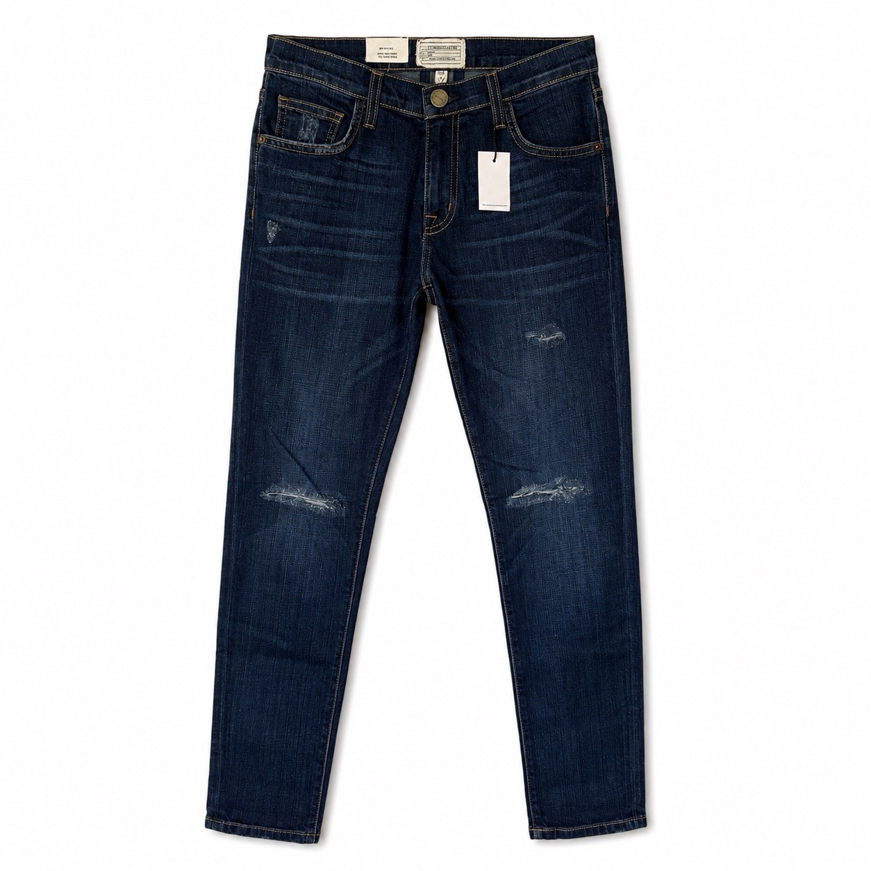 NWT Current/Elliott The Fling in Gibson Destroy Women’s Sz24 USA Boyfriends Fits
