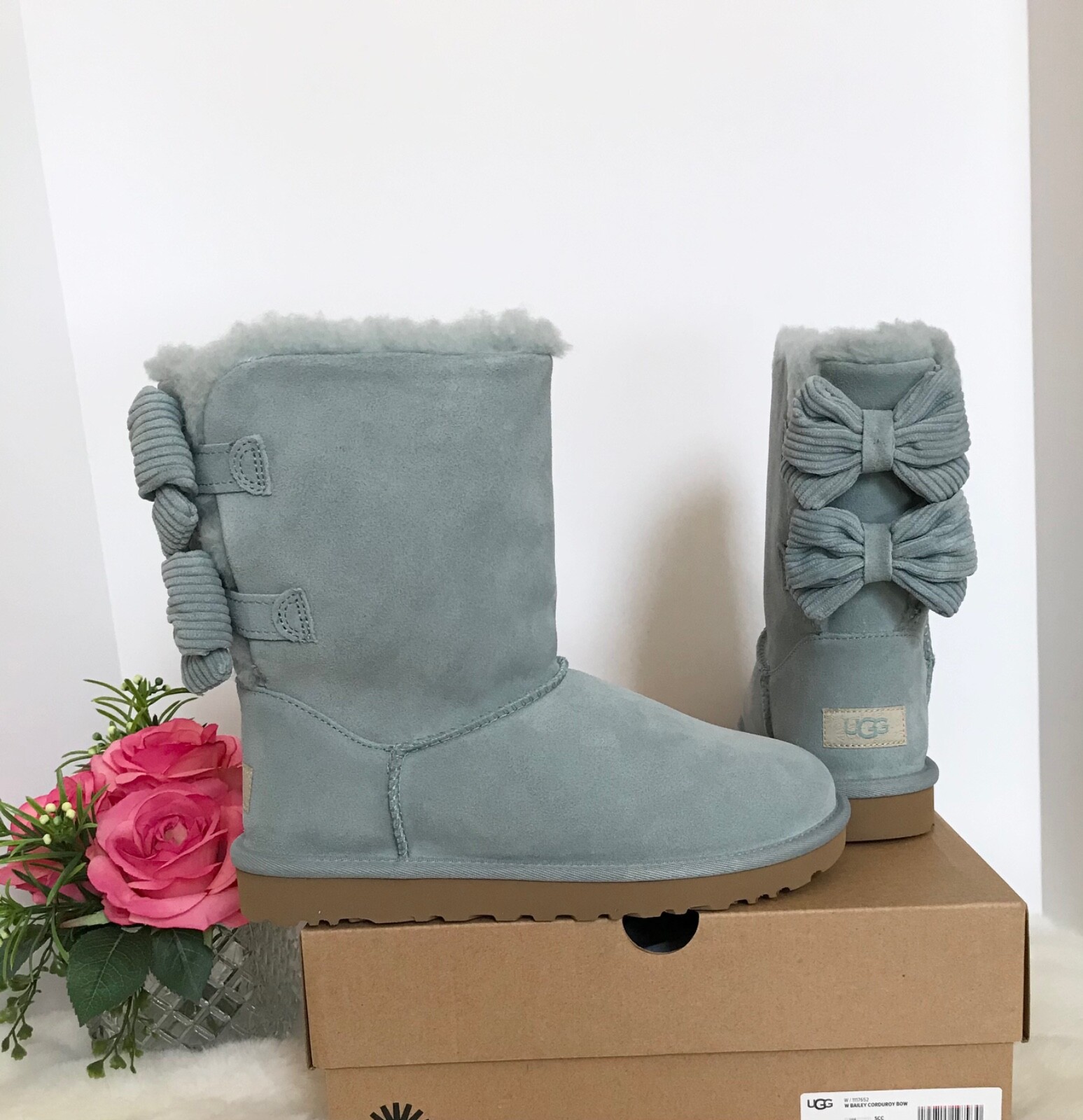 UGG Bailey Corduroy Bow