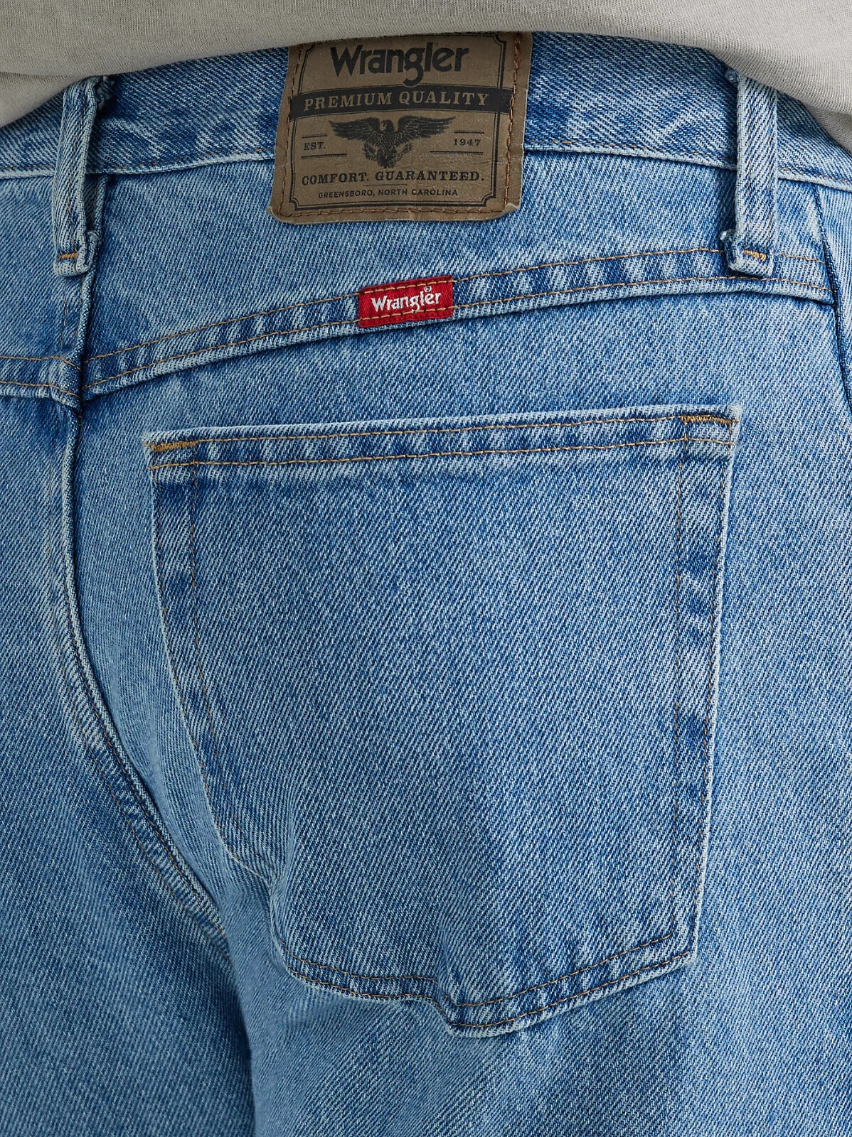 NWT Wrangler Men’s Five Star Premium Denim Regular Fit Jeans 4 Colors All Sizes