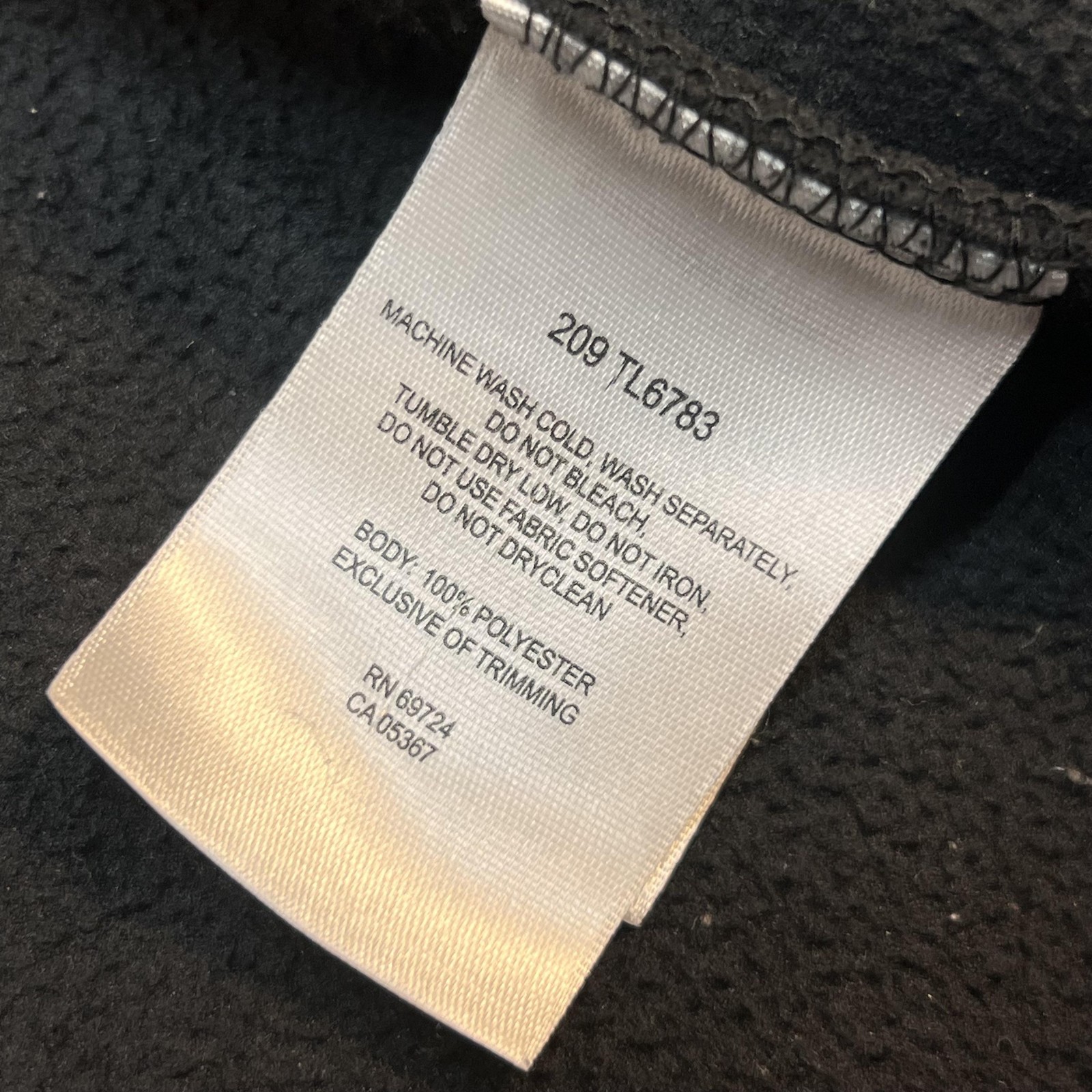 Columbia Titanium Jacket Womens Large Black Fleece Full Zip Insulated Pockets