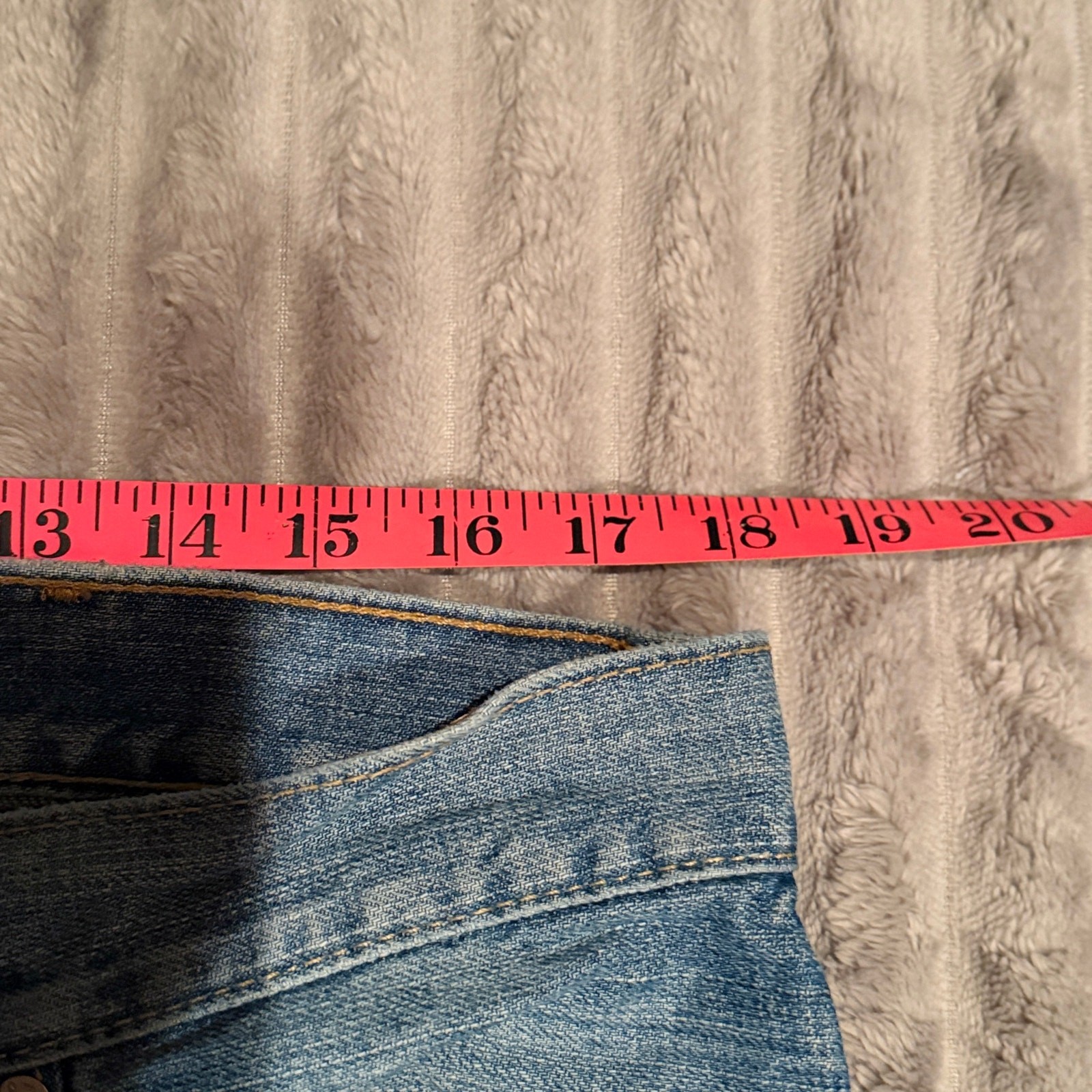 Levi’s 514 Slim Straight Jeans Mens 38×32 Medium Wash 100% Cotton Denim
