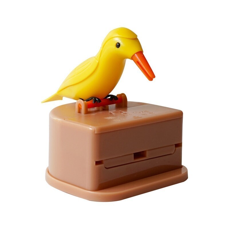 Toothpick Box 1PCS Toothpick Dispenser Gag Gift Table Decoration Cute Bird